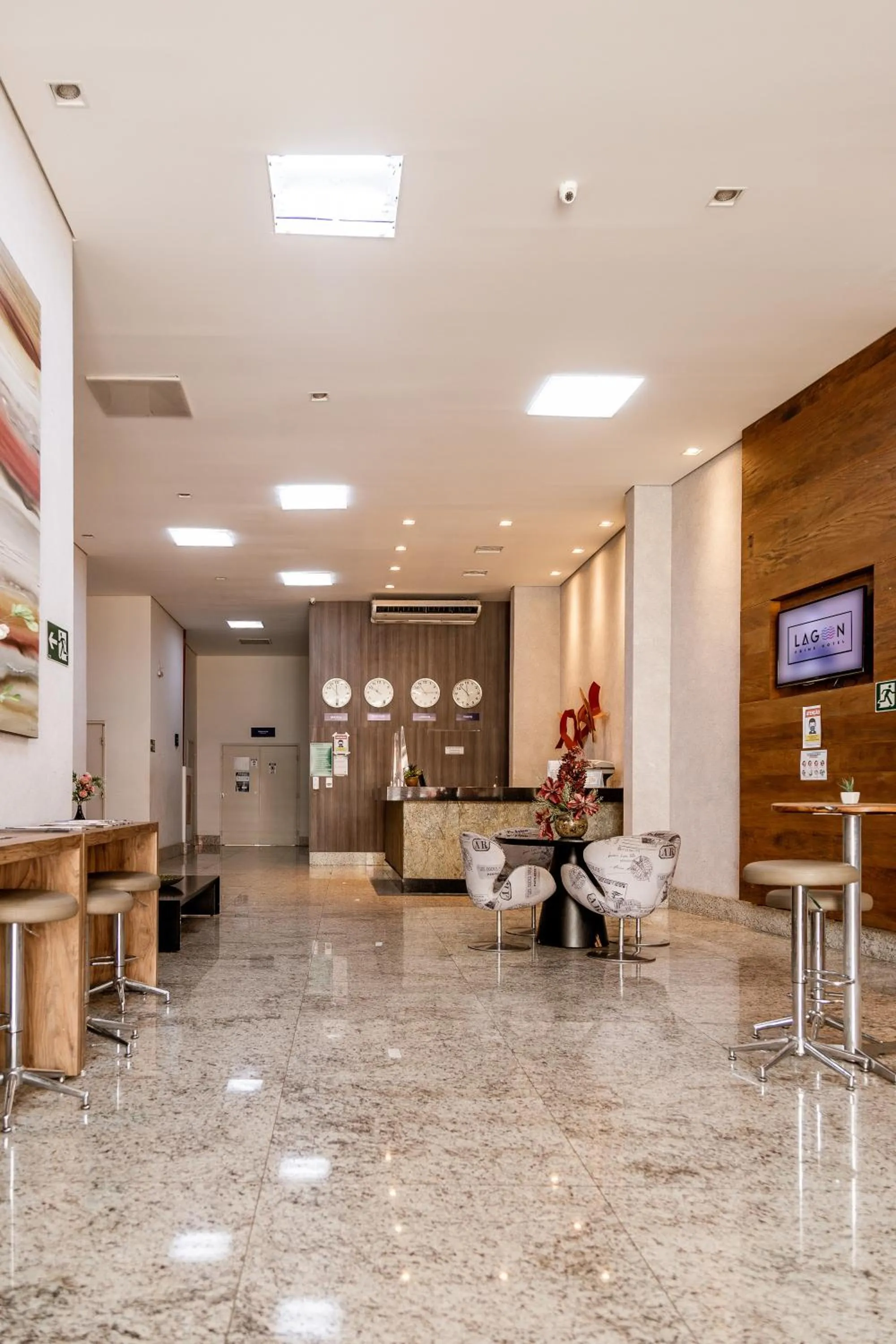 Lobby or reception in Lagoon Prime Hotel