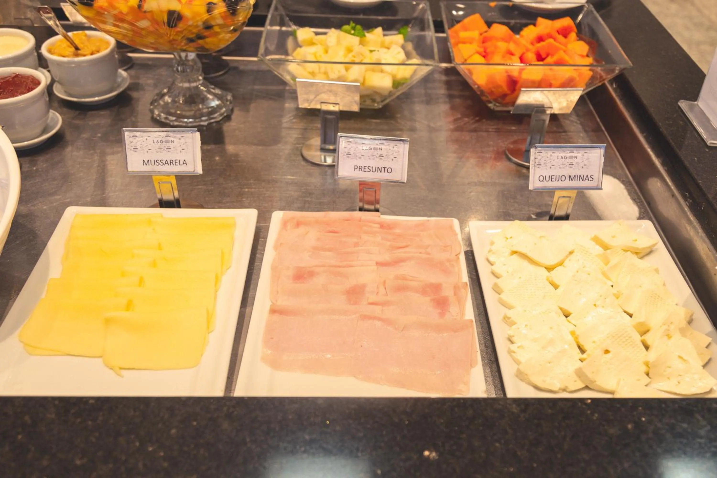 Buffet breakfast in Lagoon Prime Hotel