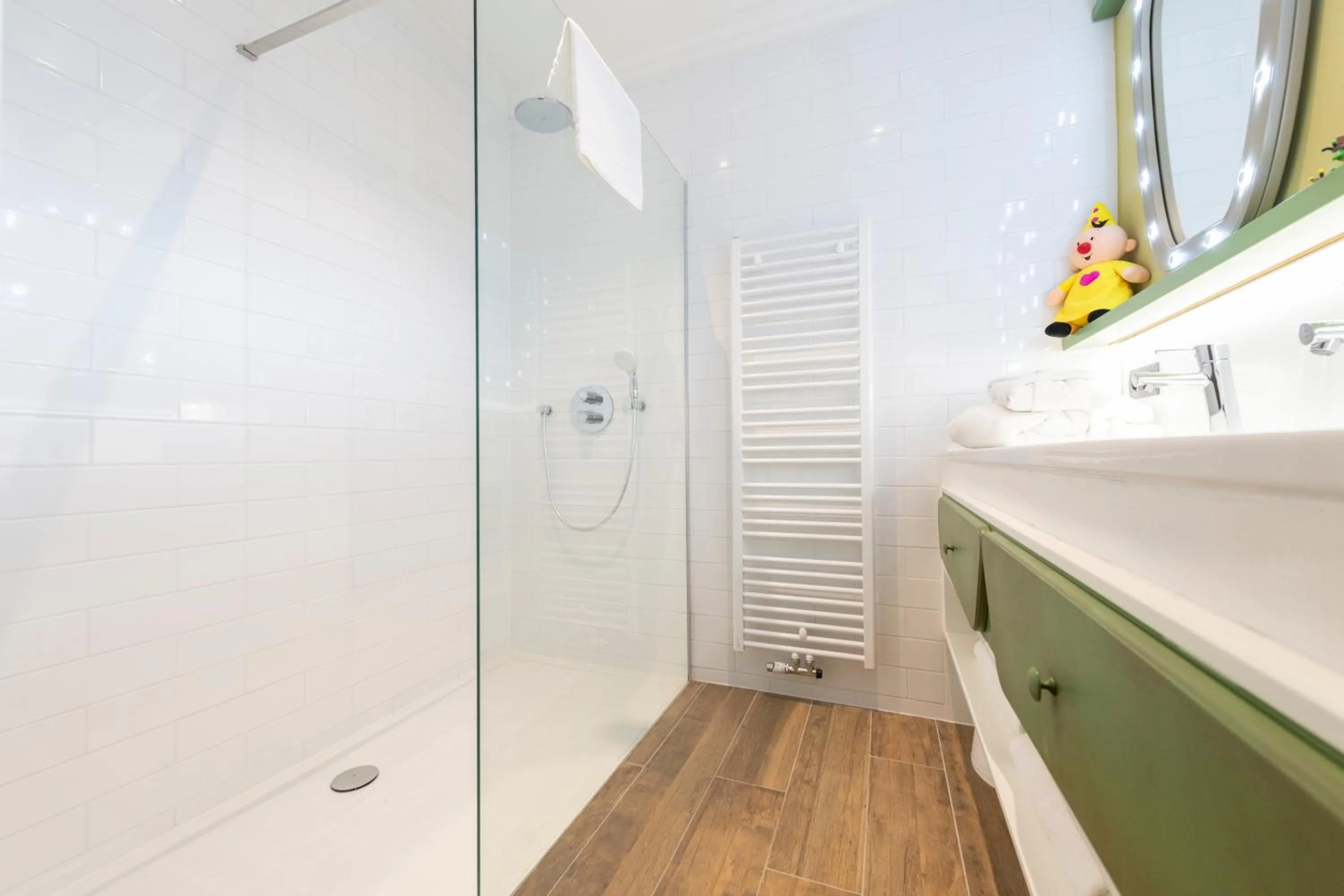 Bathroom in Plopsaland Theater Hotel