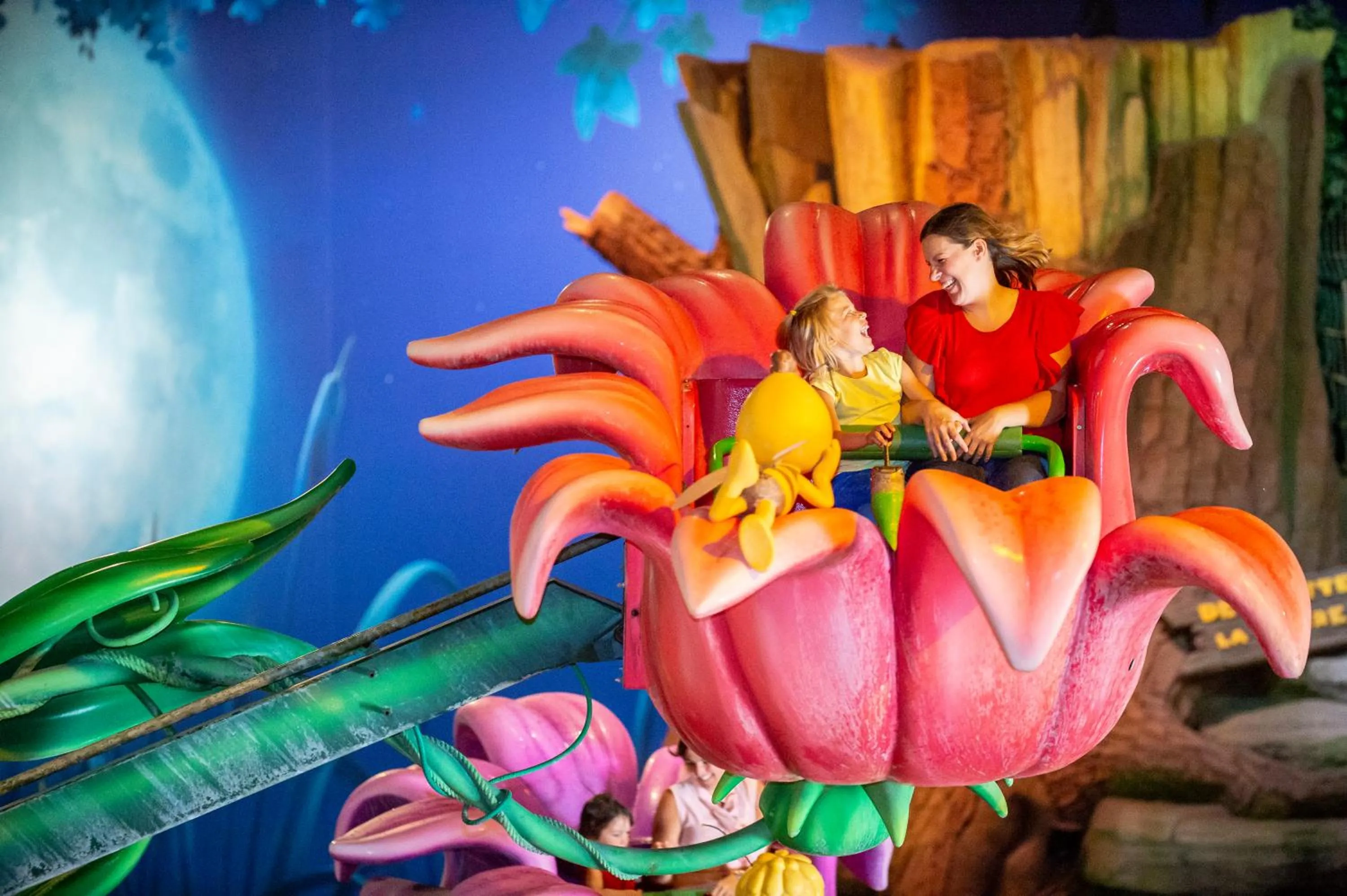 People in Plopsaland Theater Hotel