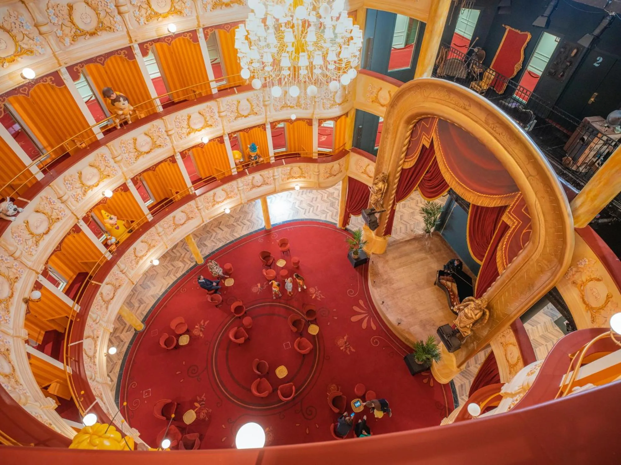 Lobby or reception in Plopsaland Theater Hotel