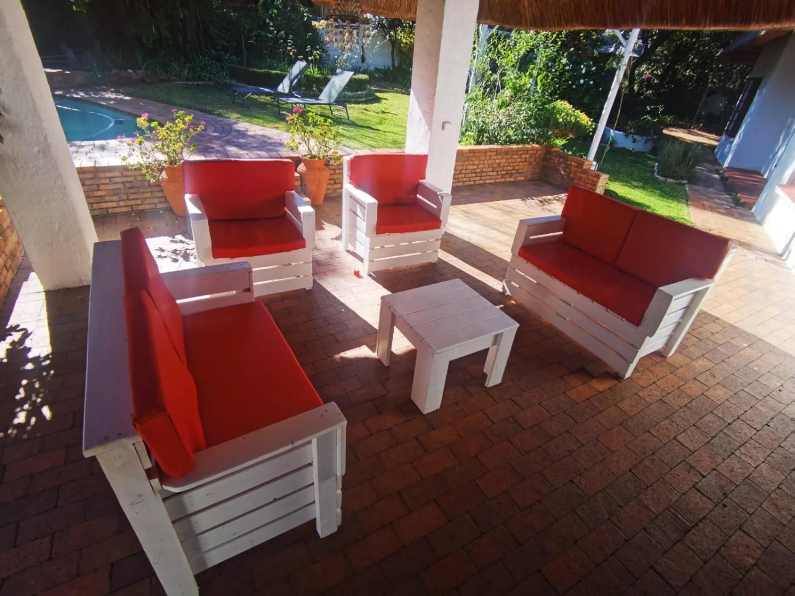 Patio in Libra Lodge & Spa - Randburg, Johannesburg