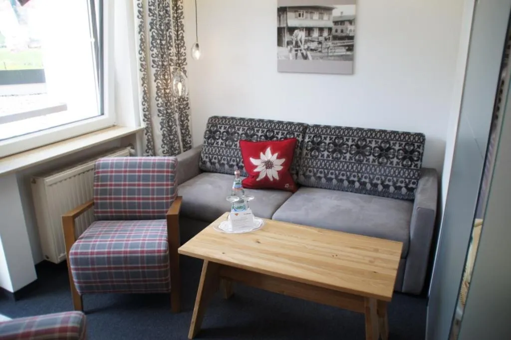 Seating area in Wohlfühlhotel Berwanger Hof