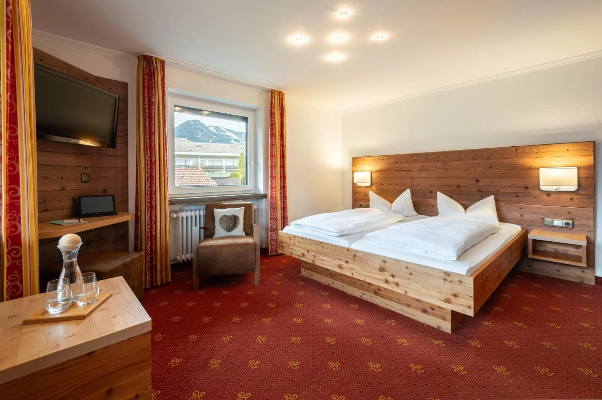 Photo of the whole room, Bed in Wohlfühlhotel Berwanger Hof