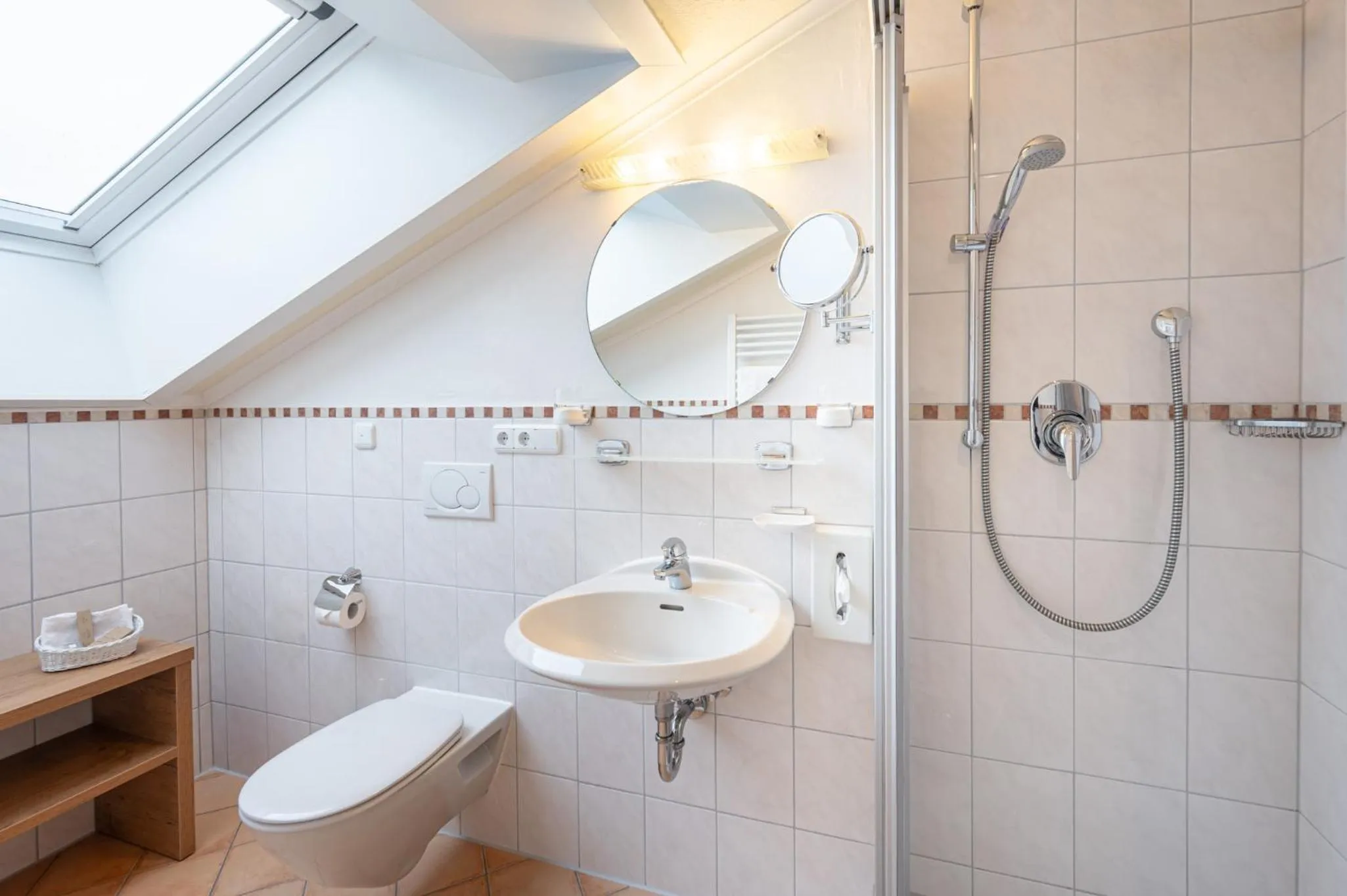 Bathroom in Wohlfühlhotel Berwanger Hof
