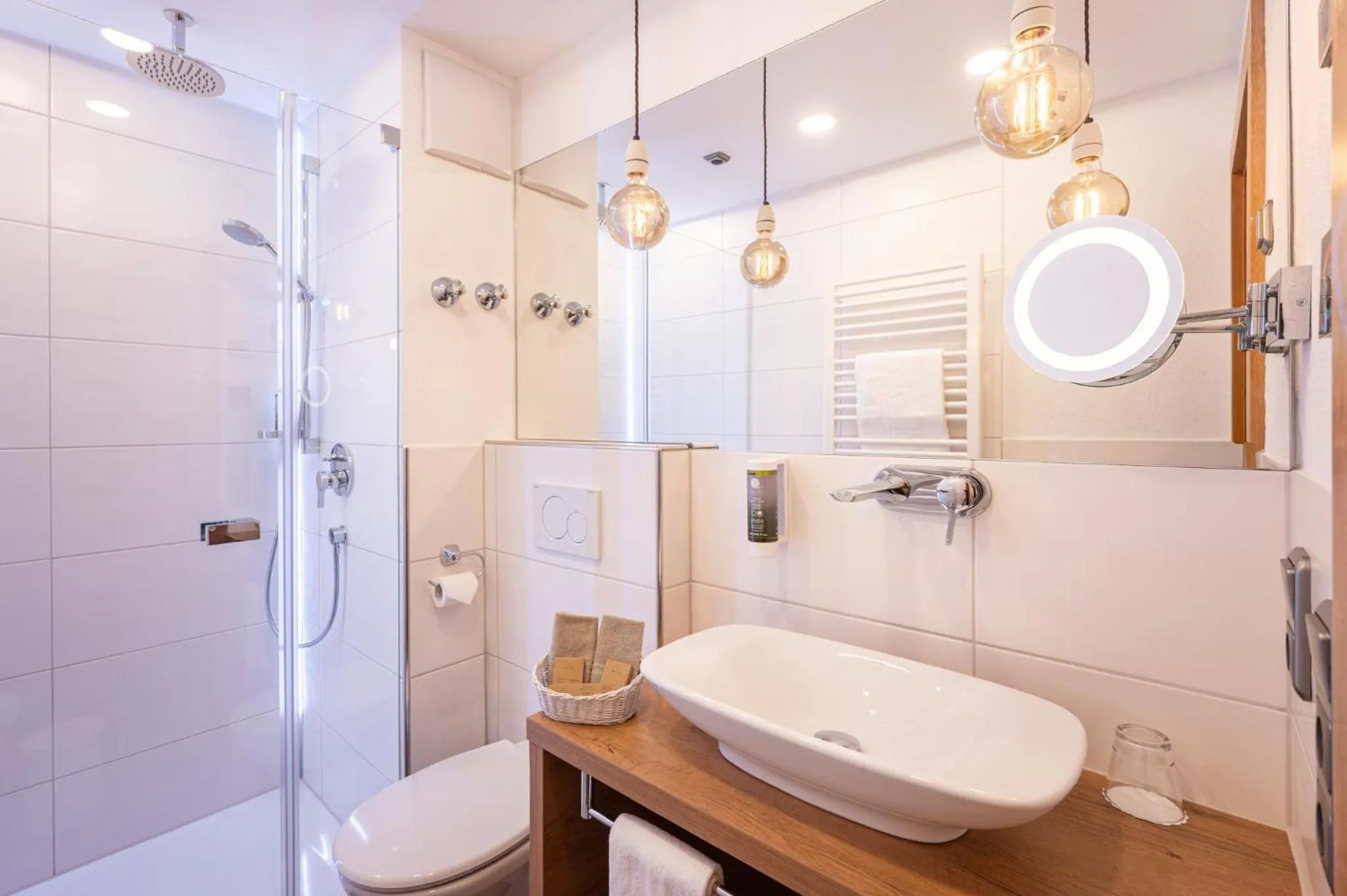 Shower in Wohlfühlhotel Berwanger Hof