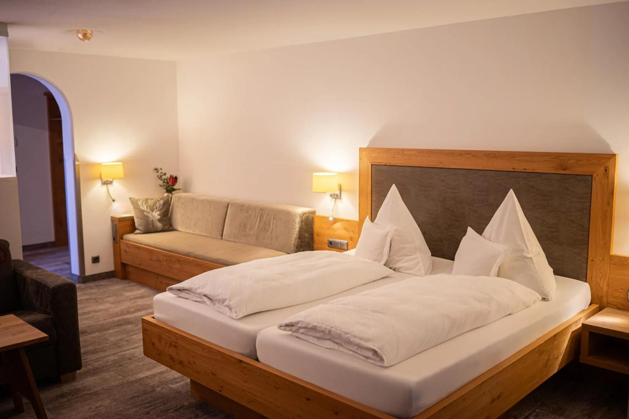 Photo of the whole room, Bed in Wohlfühlhotel Berwanger Hof