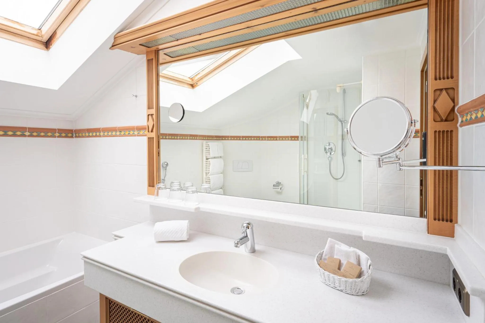 Shower in Wohlfühlhotel Berwanger Hof