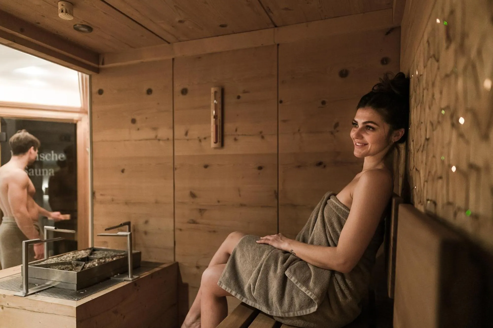 Sauna in Wohlfühlhotel Berwanger Hof