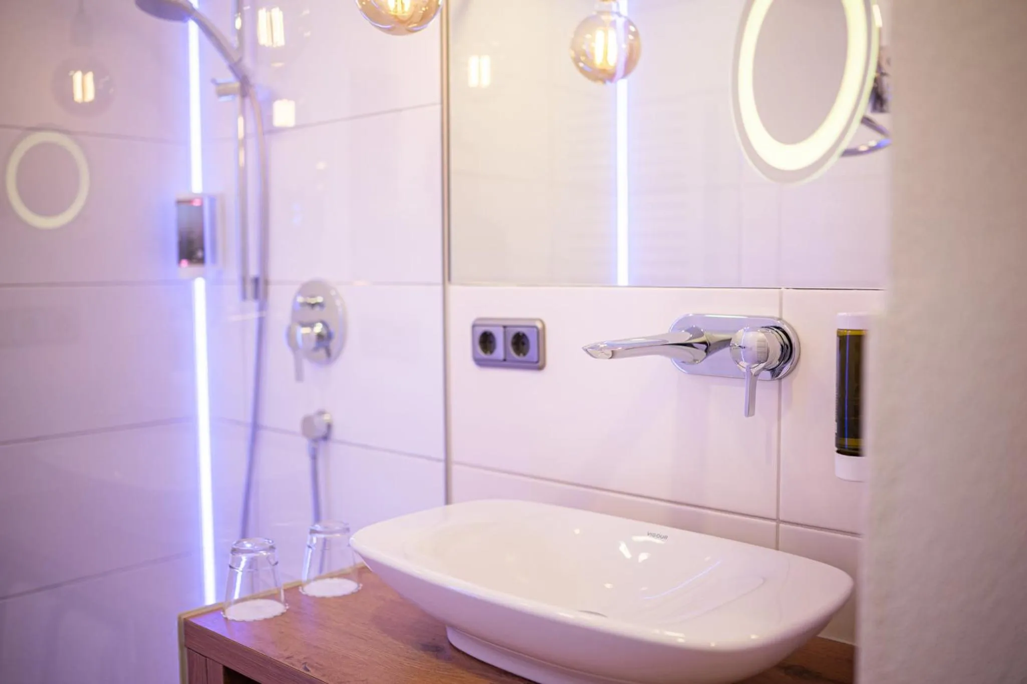 Shower in Wohlfühlhotel Berwanger Hof