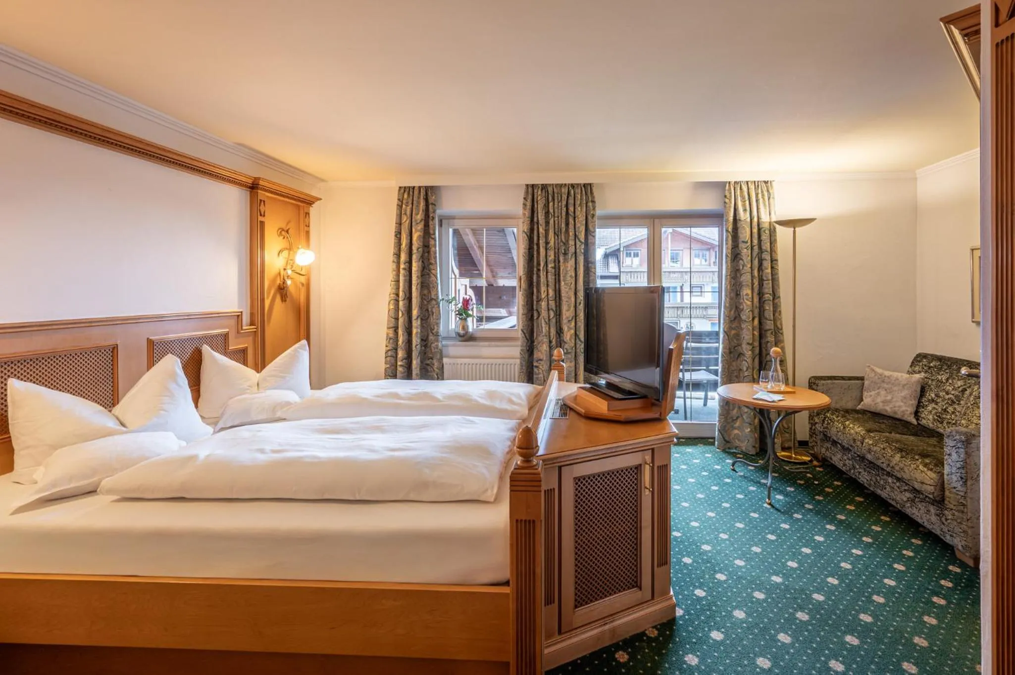 Photo of the whole room, Bed in Wohlfühlhotel Berwanger Hof