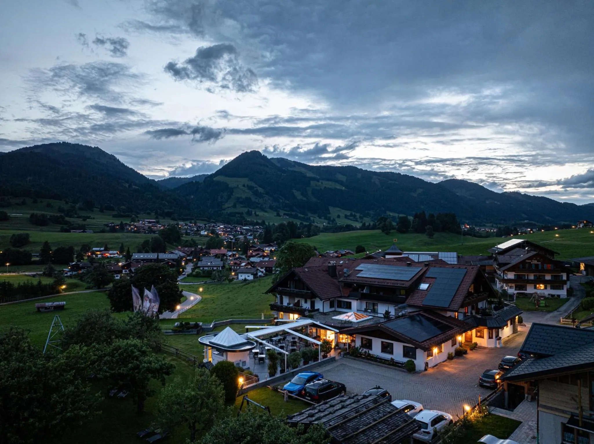 Property building in Wohlfühlhotel Berwanger Hof