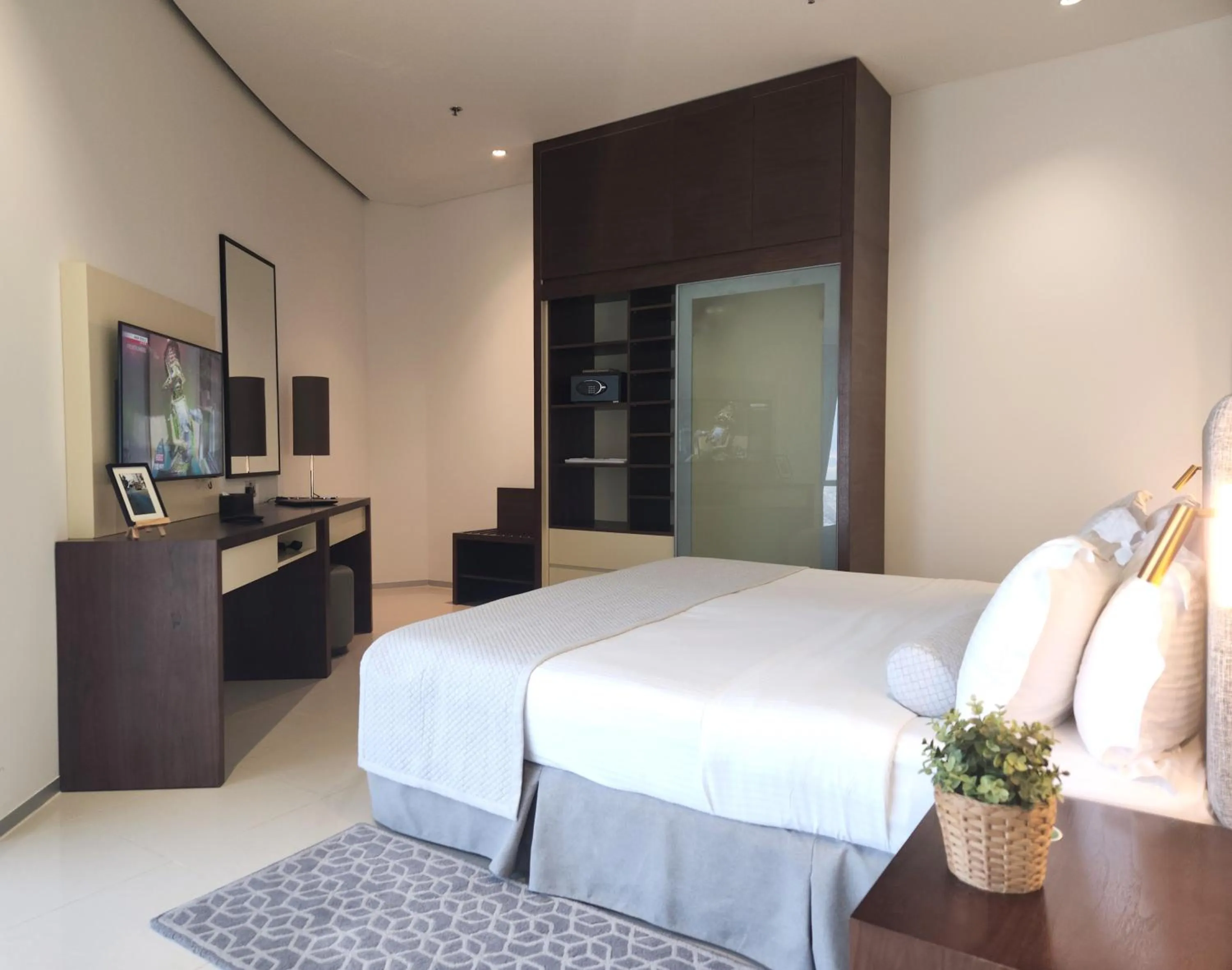 Bed in Ascott Park Place Dubai
