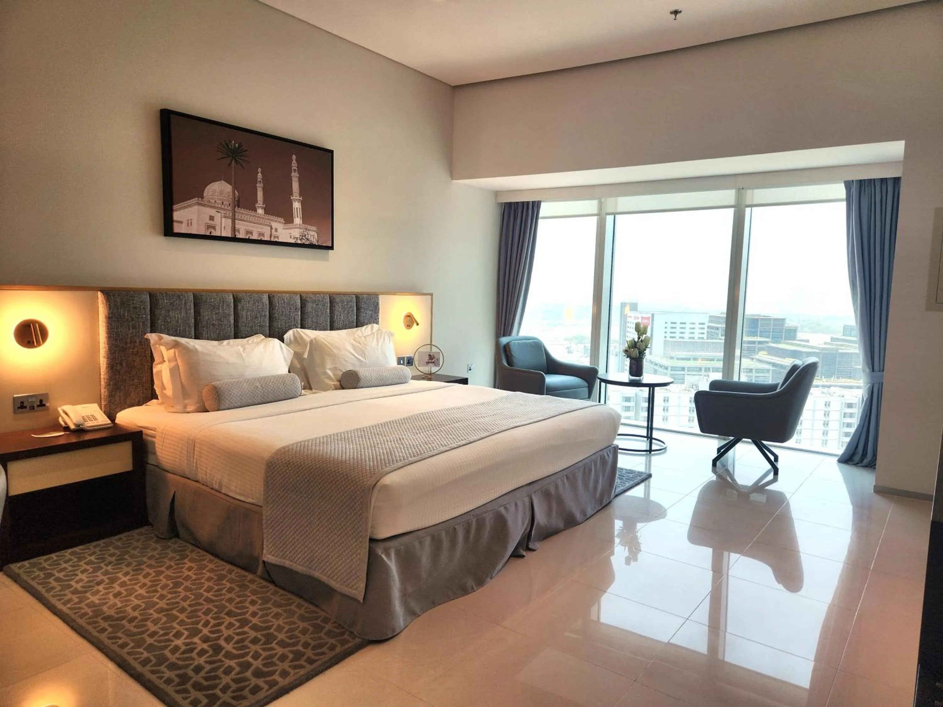 Bed in Ascott Park Place Dubai