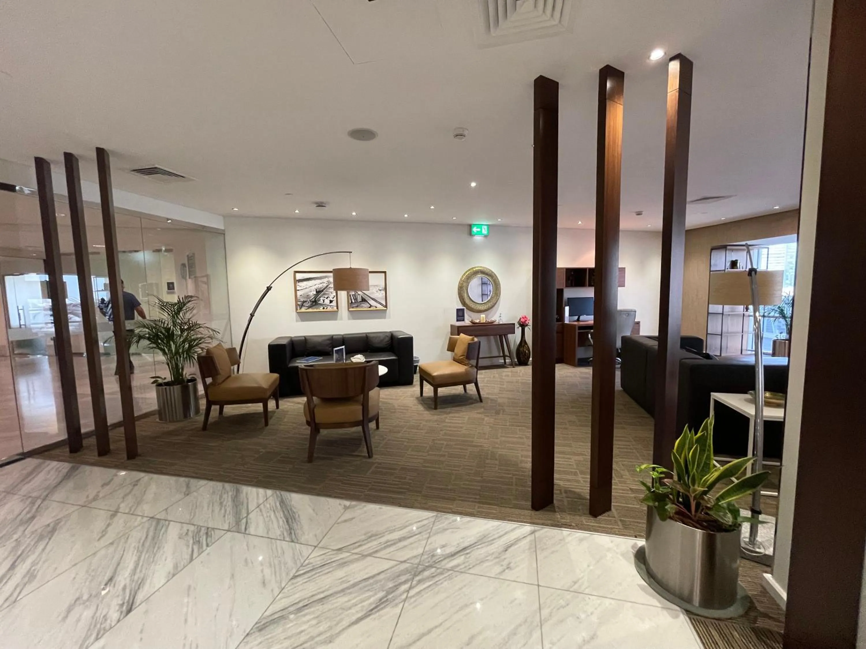 Communal lounge/ TV room in Ascott Park Place Dubai