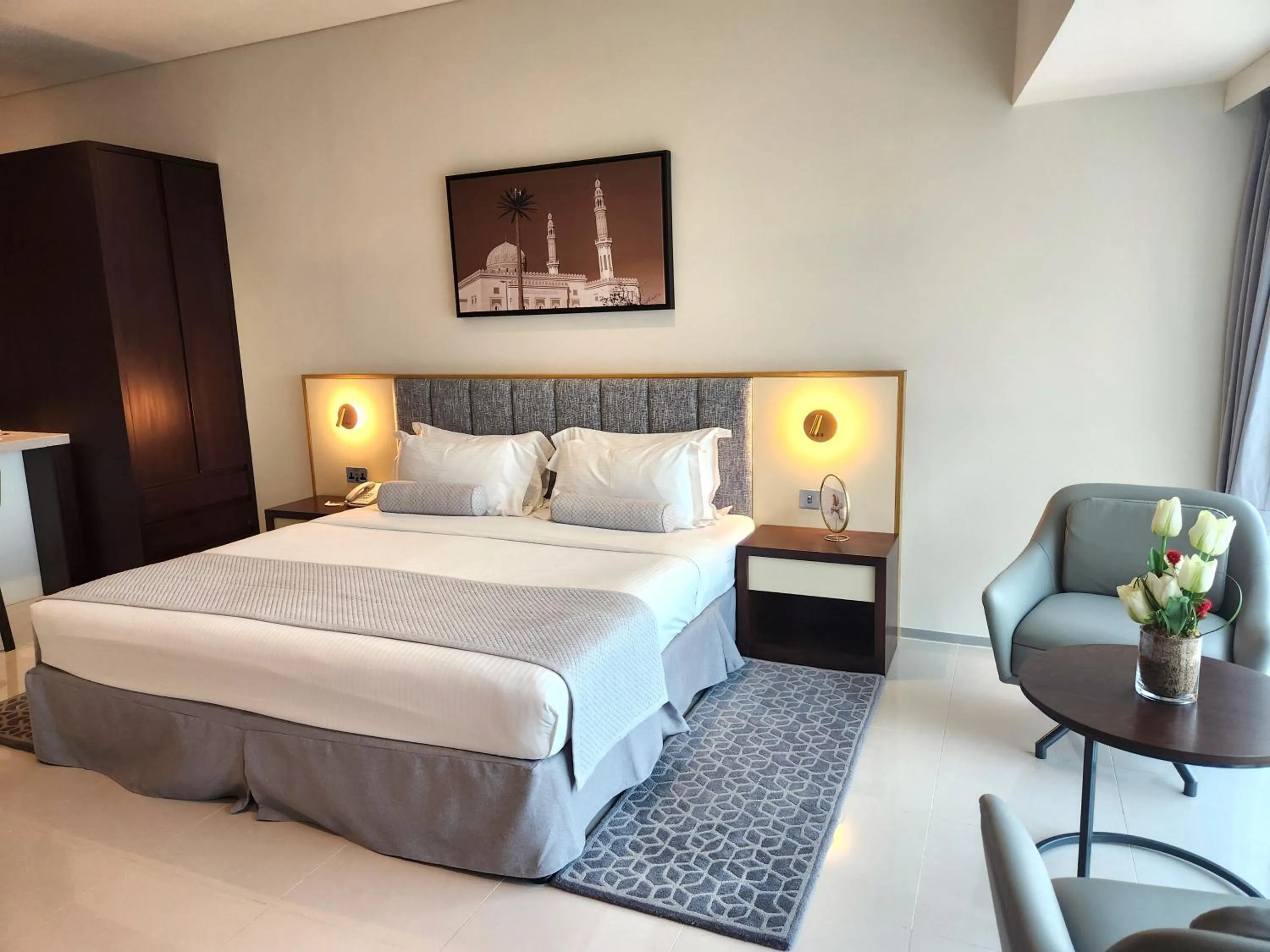 Bed in Ascott Park Place Dubai