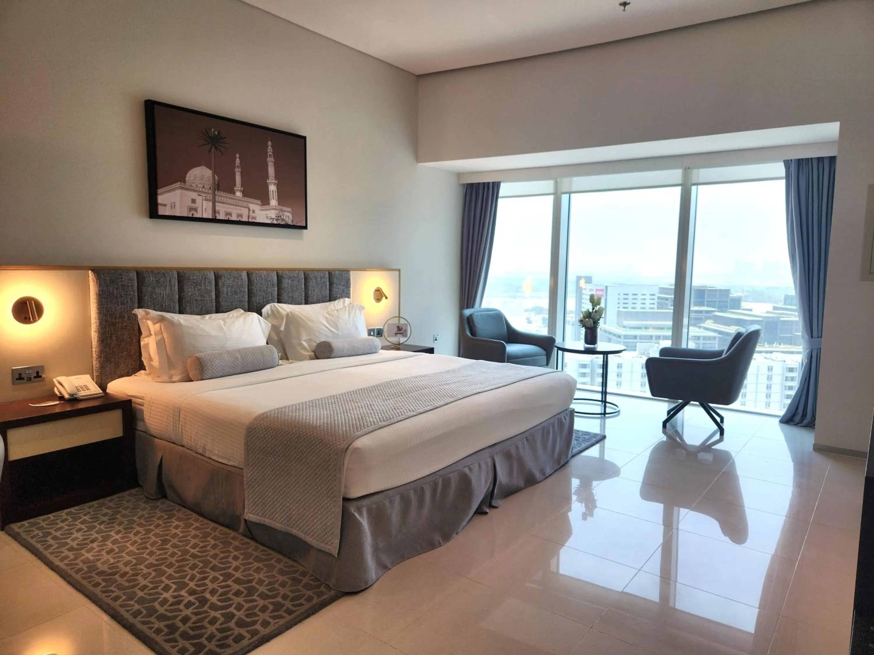 Bed in Ascott Park Place Dubai