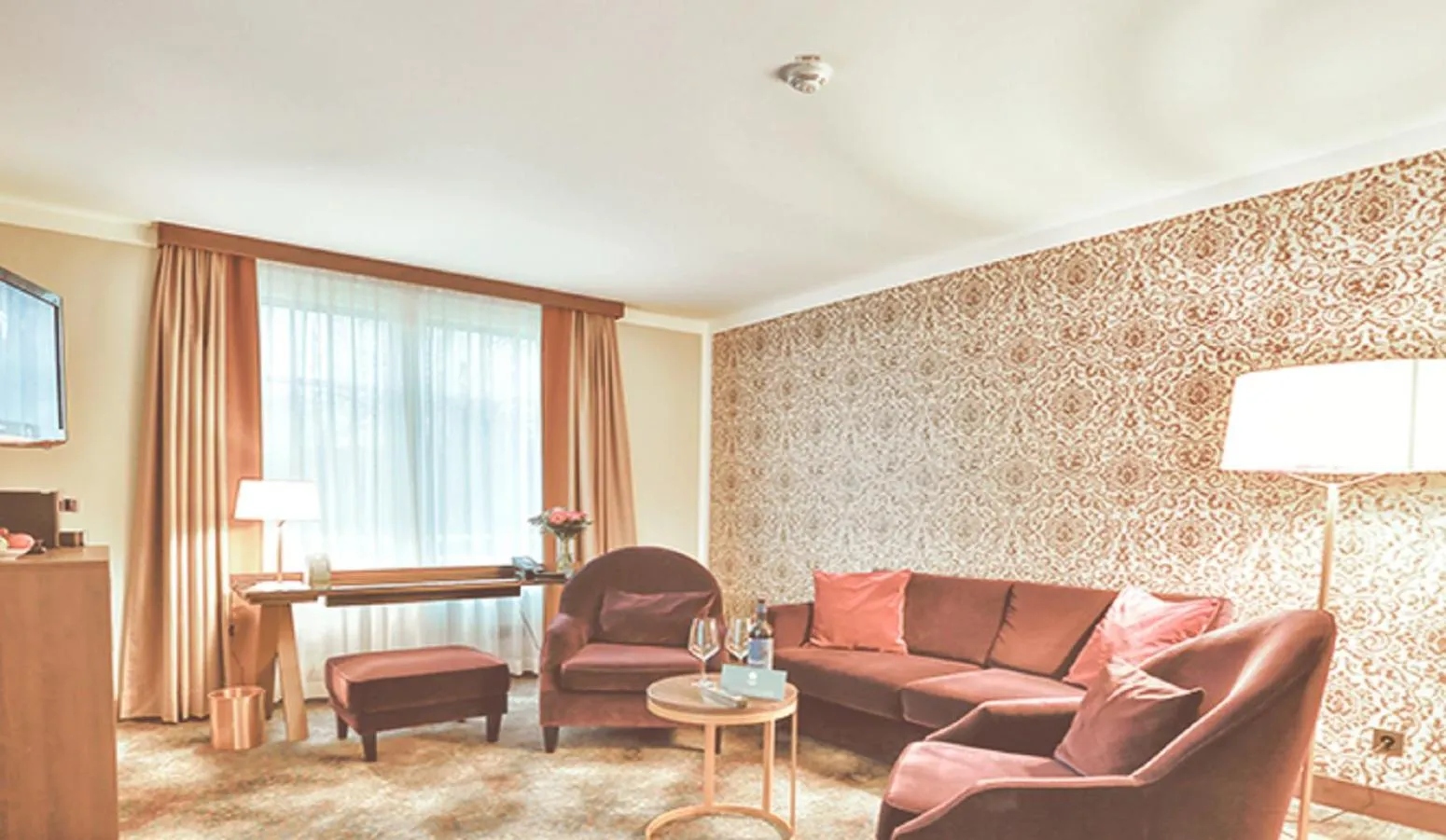 Living room in SCHLOSS Fleesensee