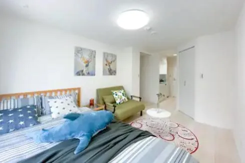 Bed in japan house shinkoiwa