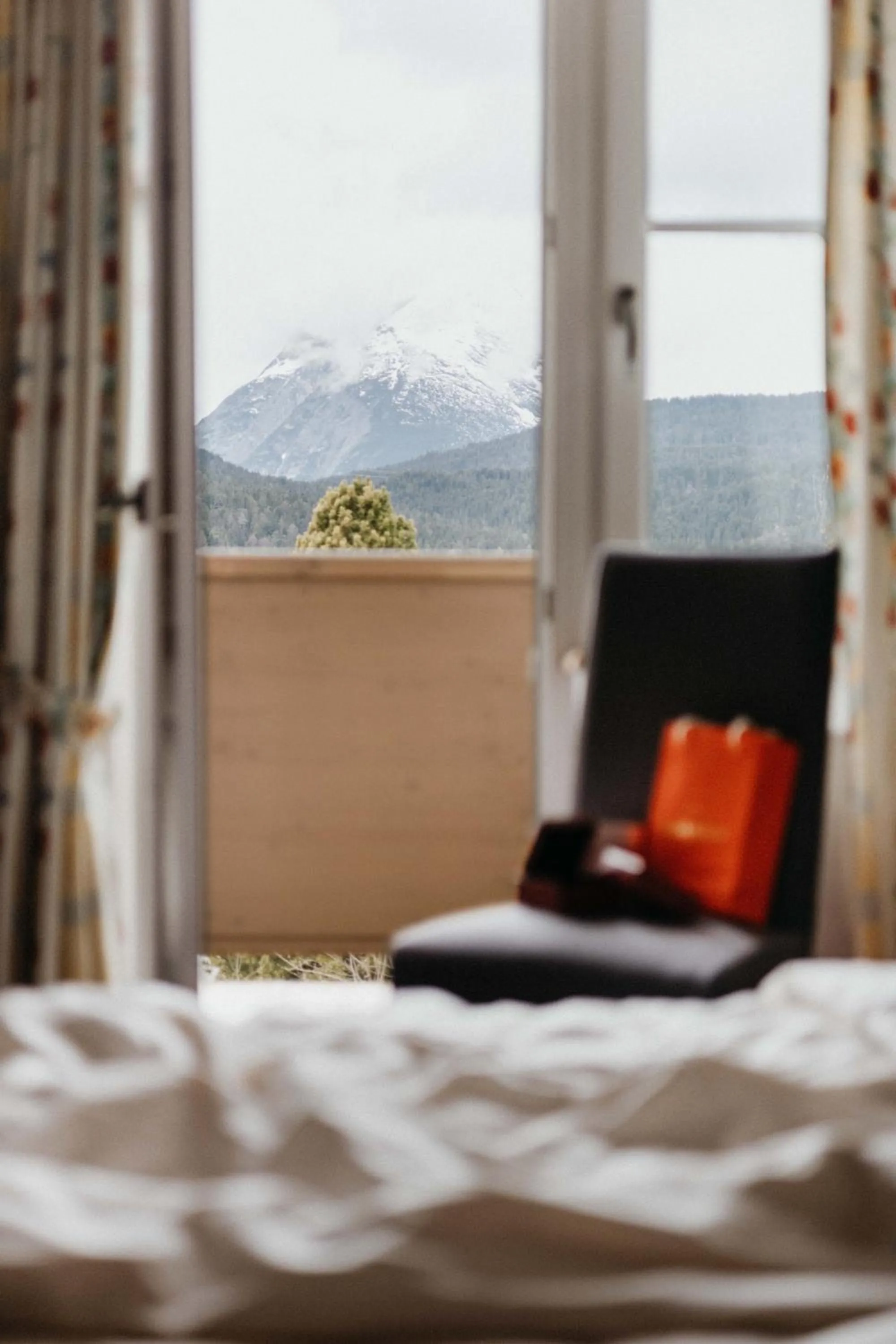 Bed in Waldhotel Seefeld