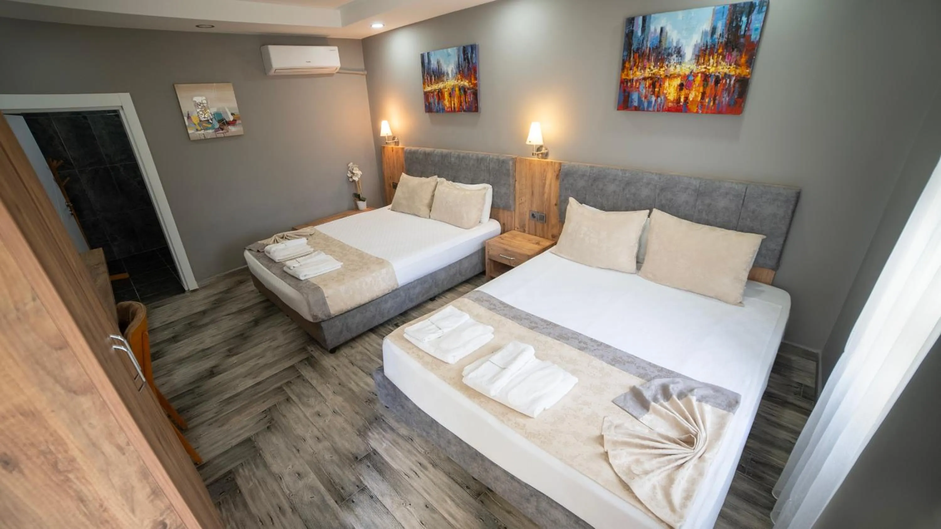 Bed in La Cactus Boutique Hotel