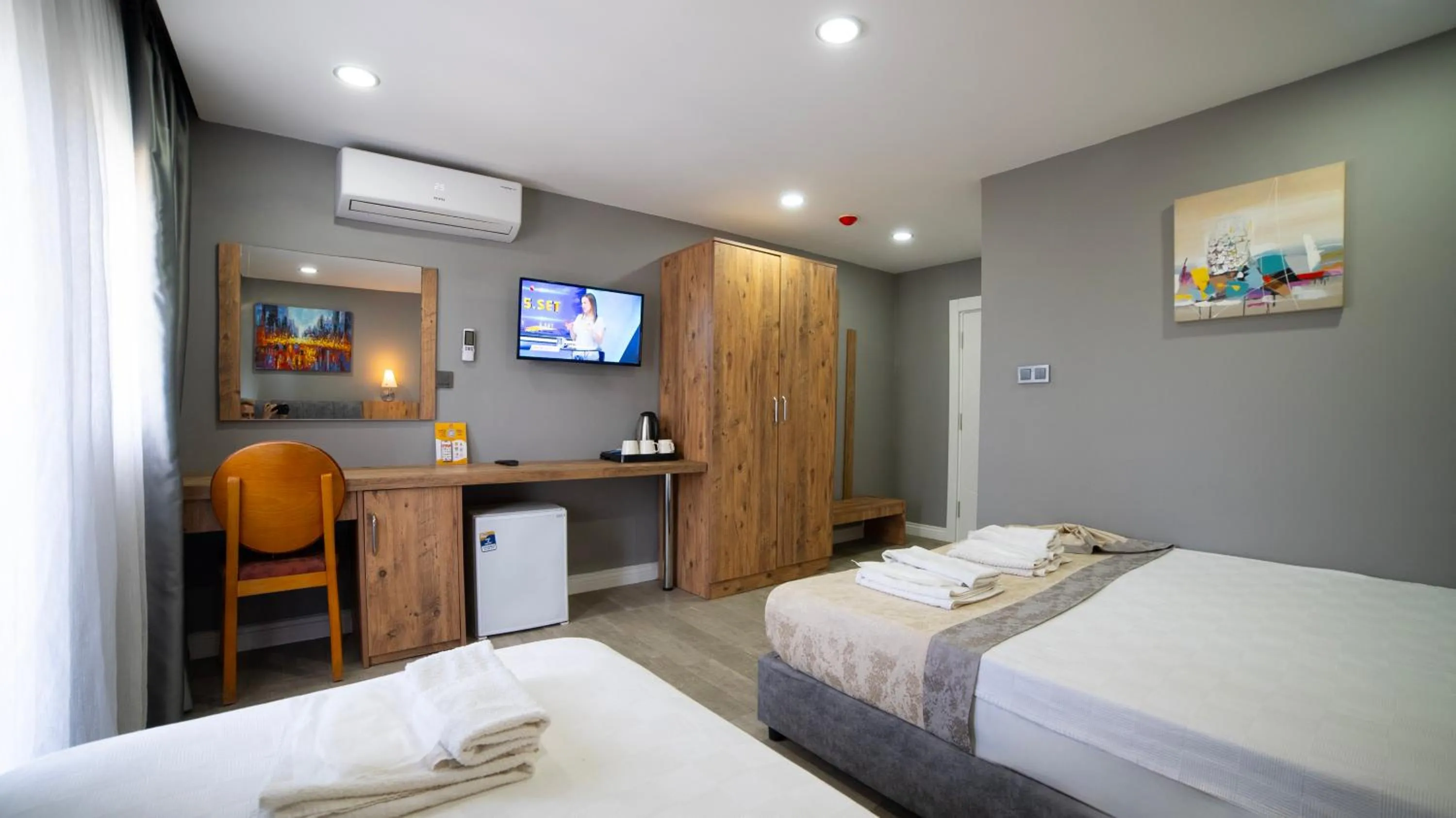 Bed in La Cactus Boutique Hotel