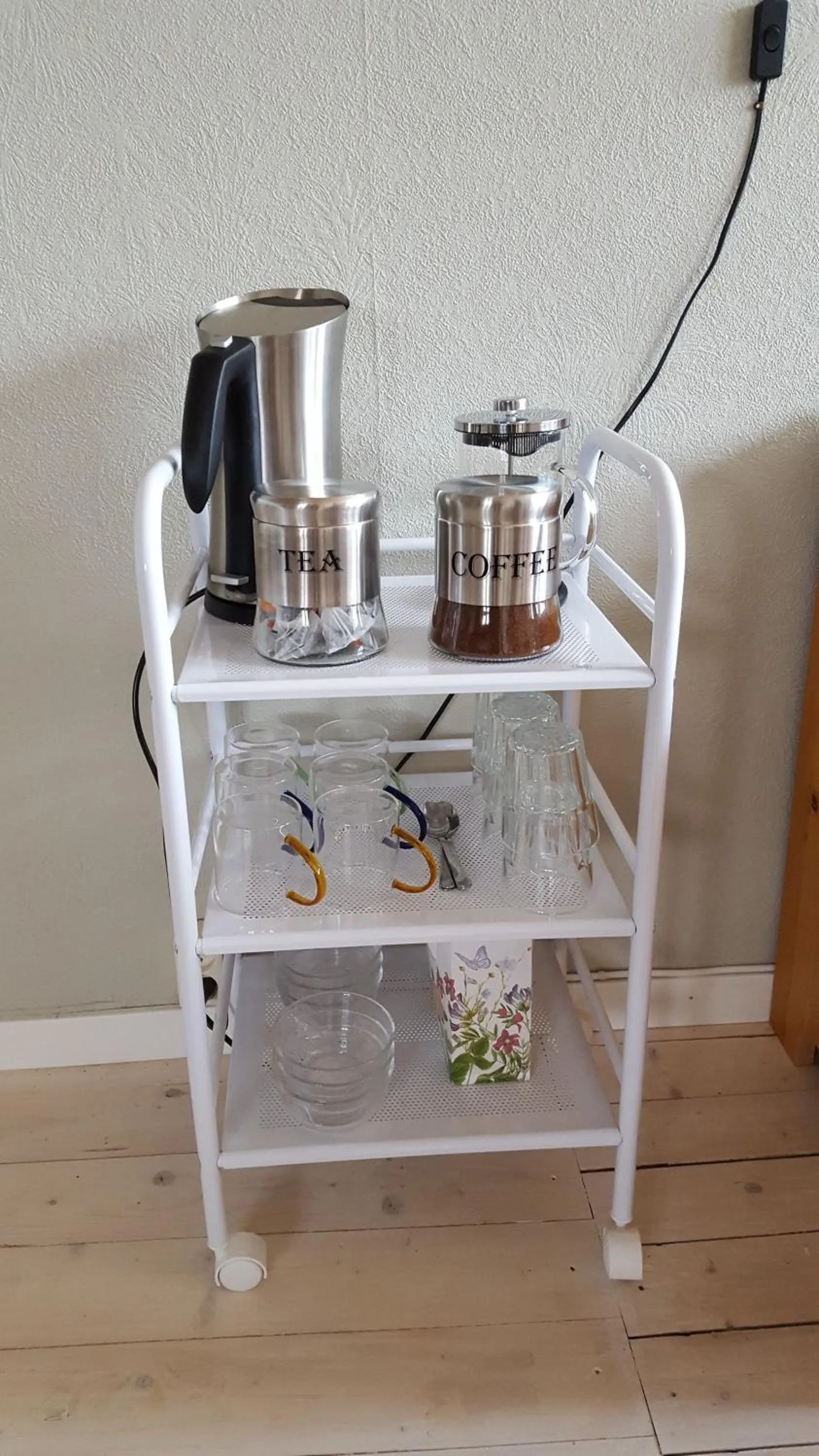 Coffee/tea facilities in B&B Parksäter
