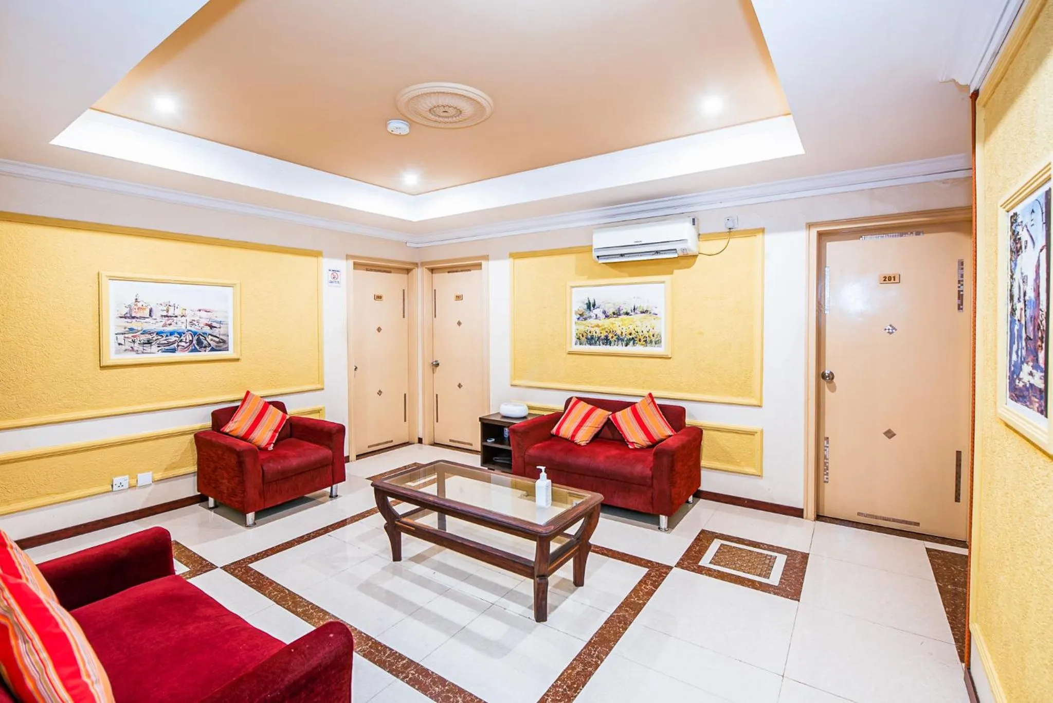 Seating area in RIJ Hulhumale