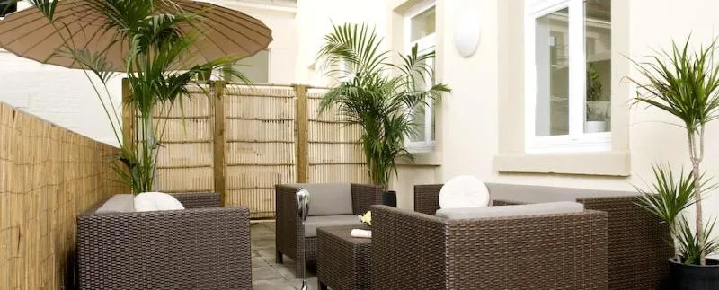 Balcony/Terrace in GuestHouse Heidelberg