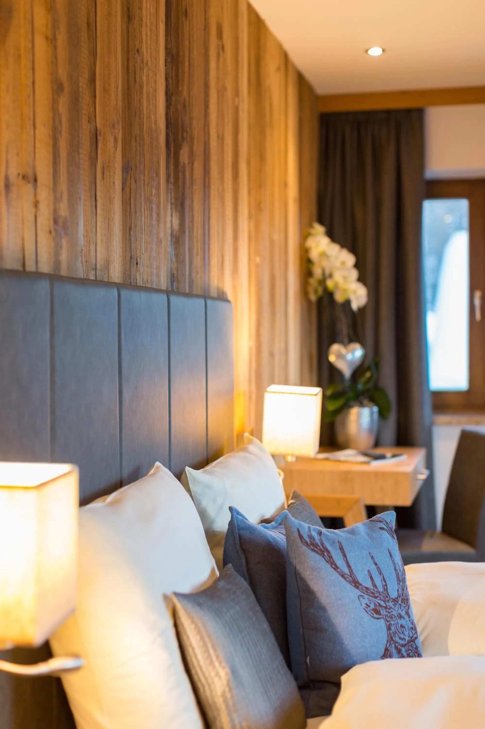 Bedroom, Bed in Das Grünholz Aparthotel