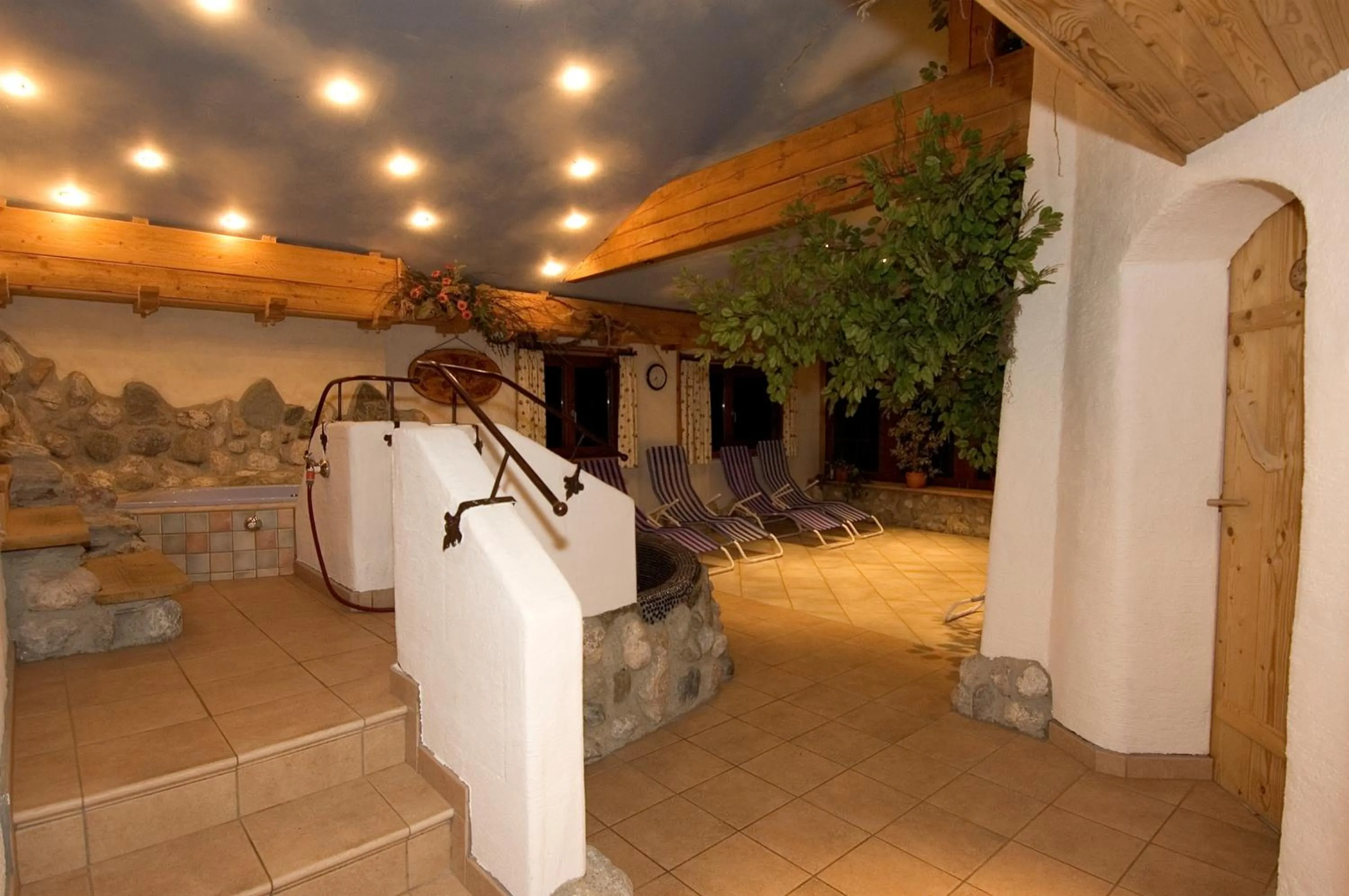 Spa and wellness centre/facilities in Das Grünholz Aparthotel