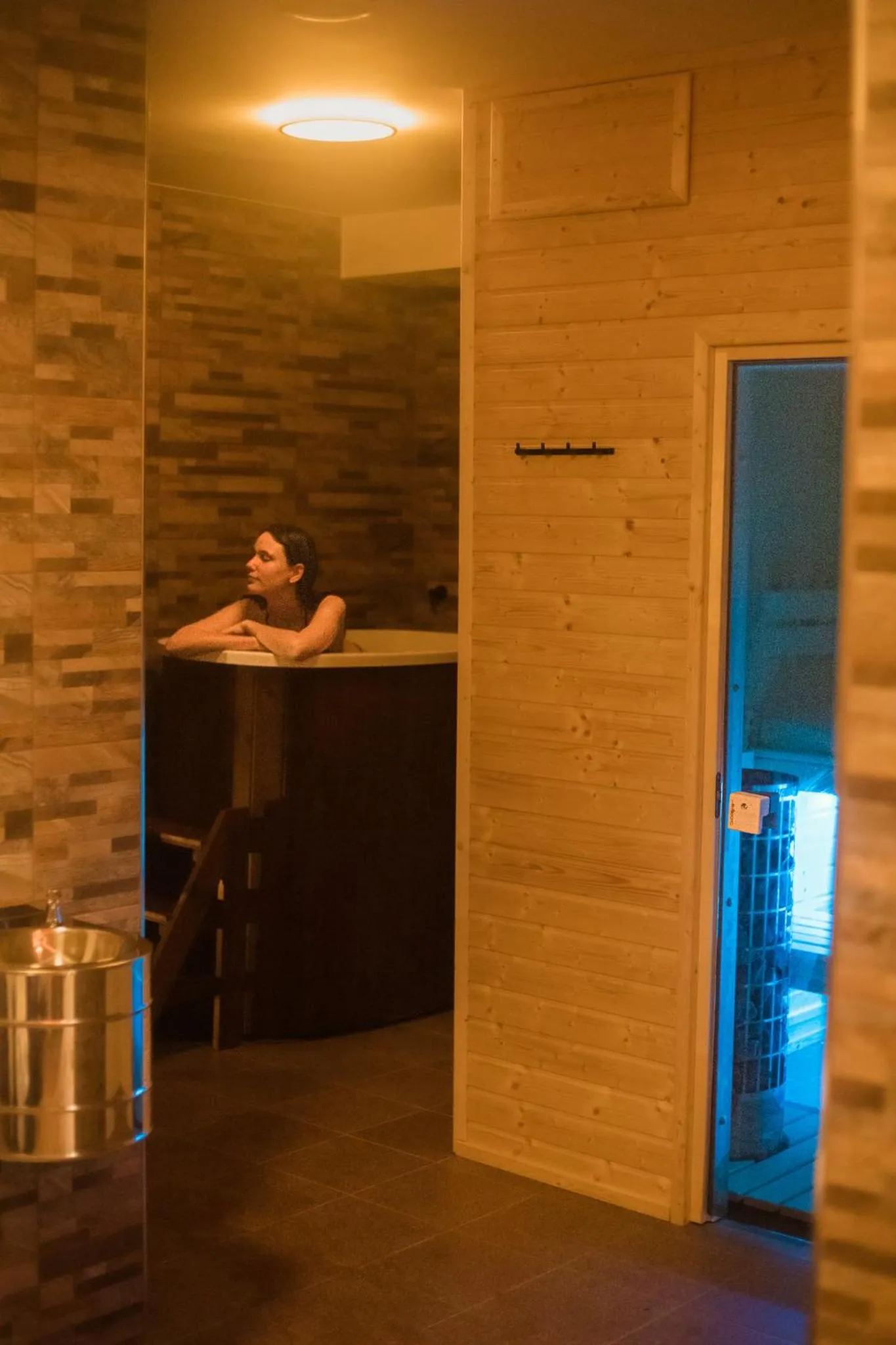 Hot Tub in Rezidencia Podhájska