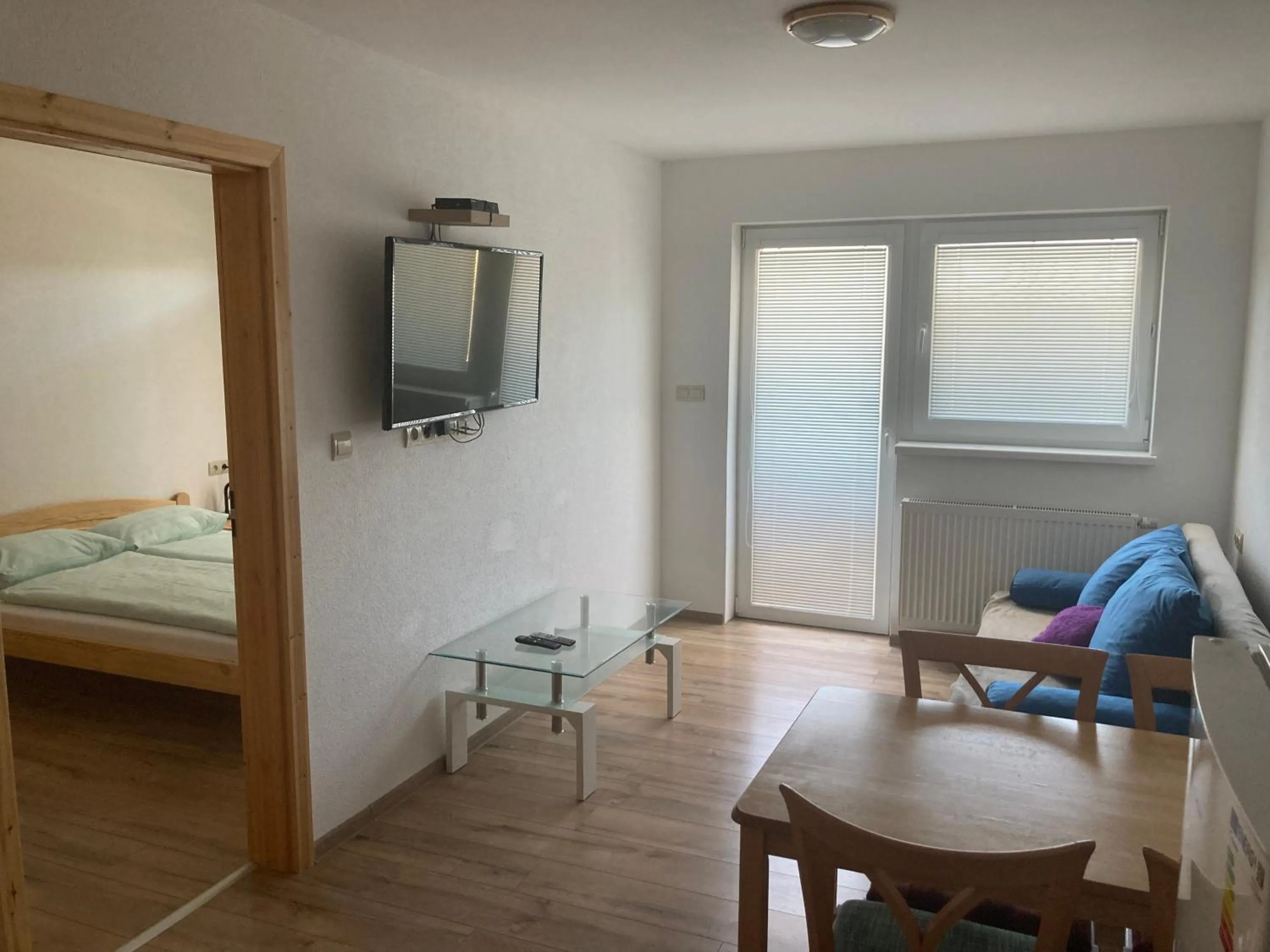 Balcony/Terrace, Bed in Rezidencia Podhájska