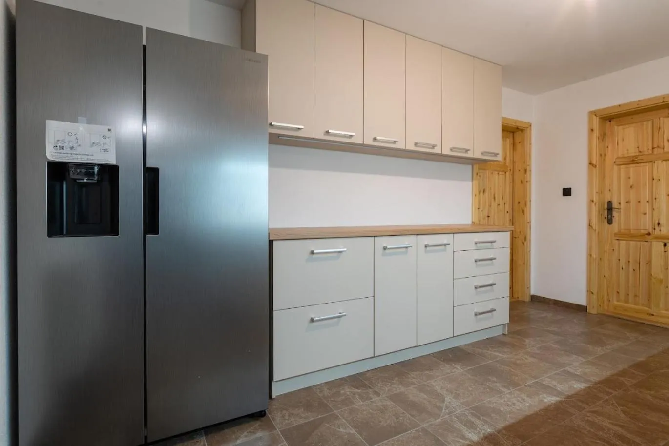 Kitchen or kitchenette in Rezidencia Podhájska