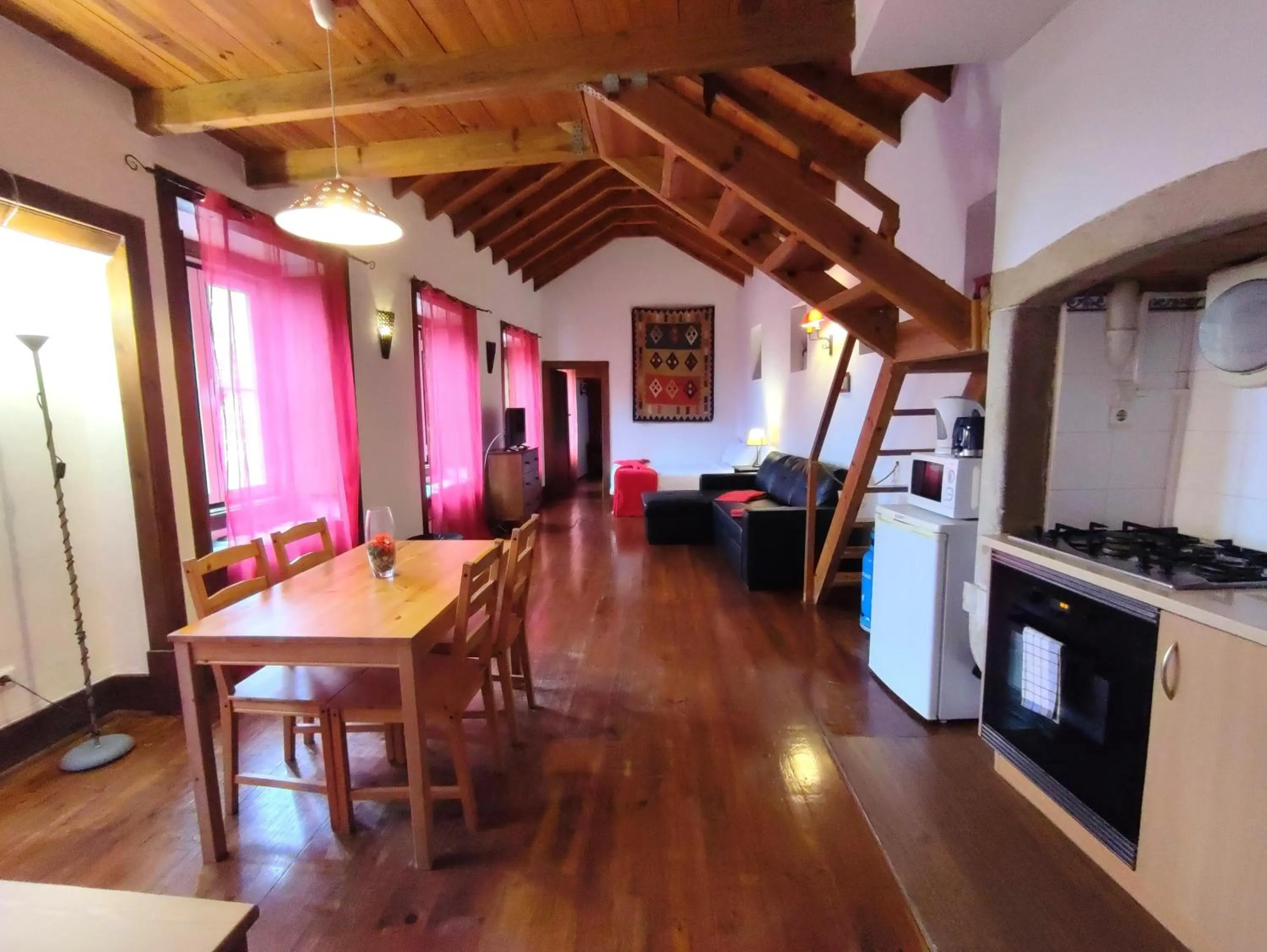 Living room in Casas da Biquinha