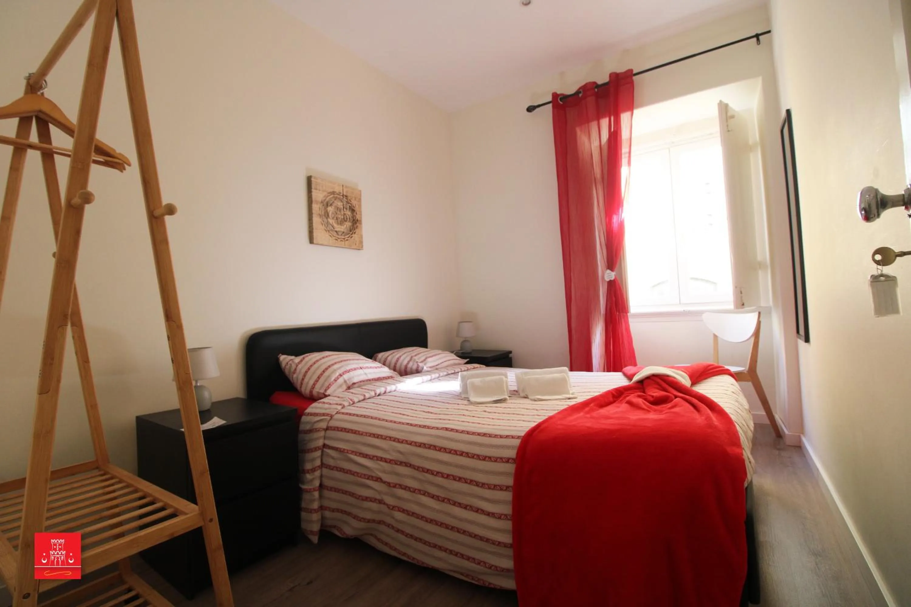 Bedroom, Bed in Casas da Biquinha