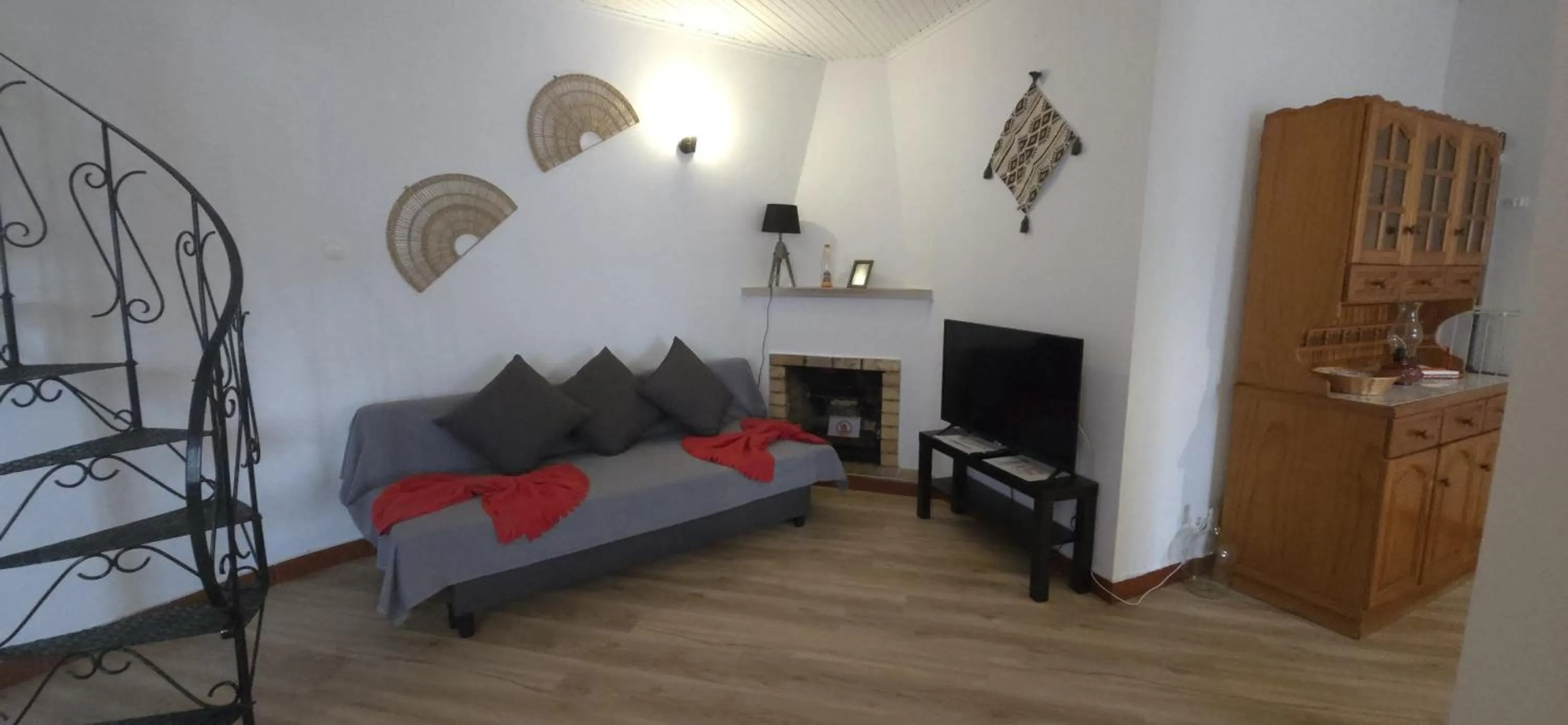 Living room in Casas da Biquinha