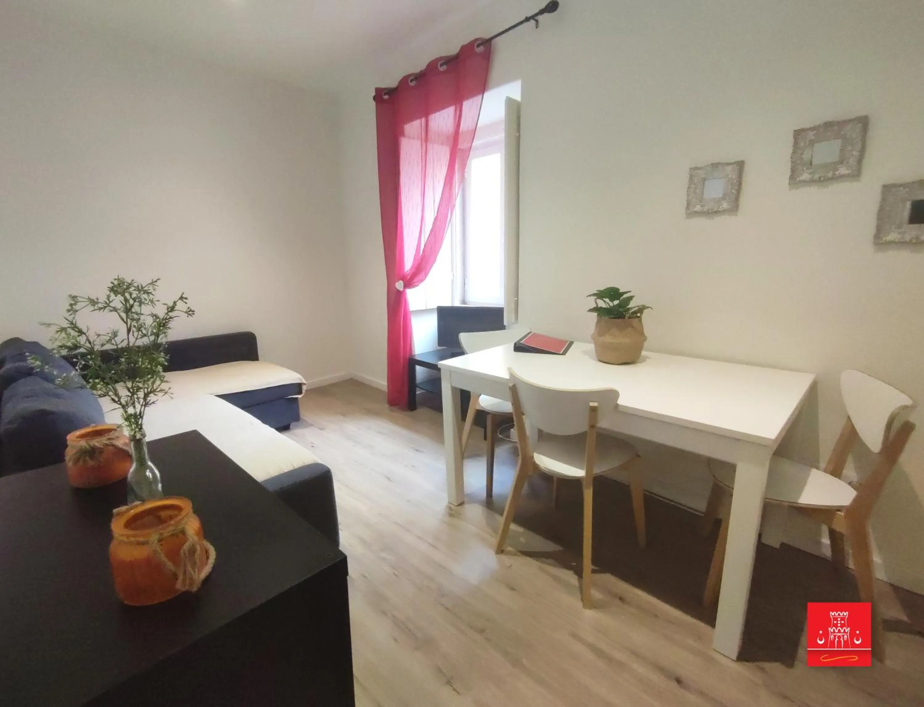 Living room in Casas da Biquinha