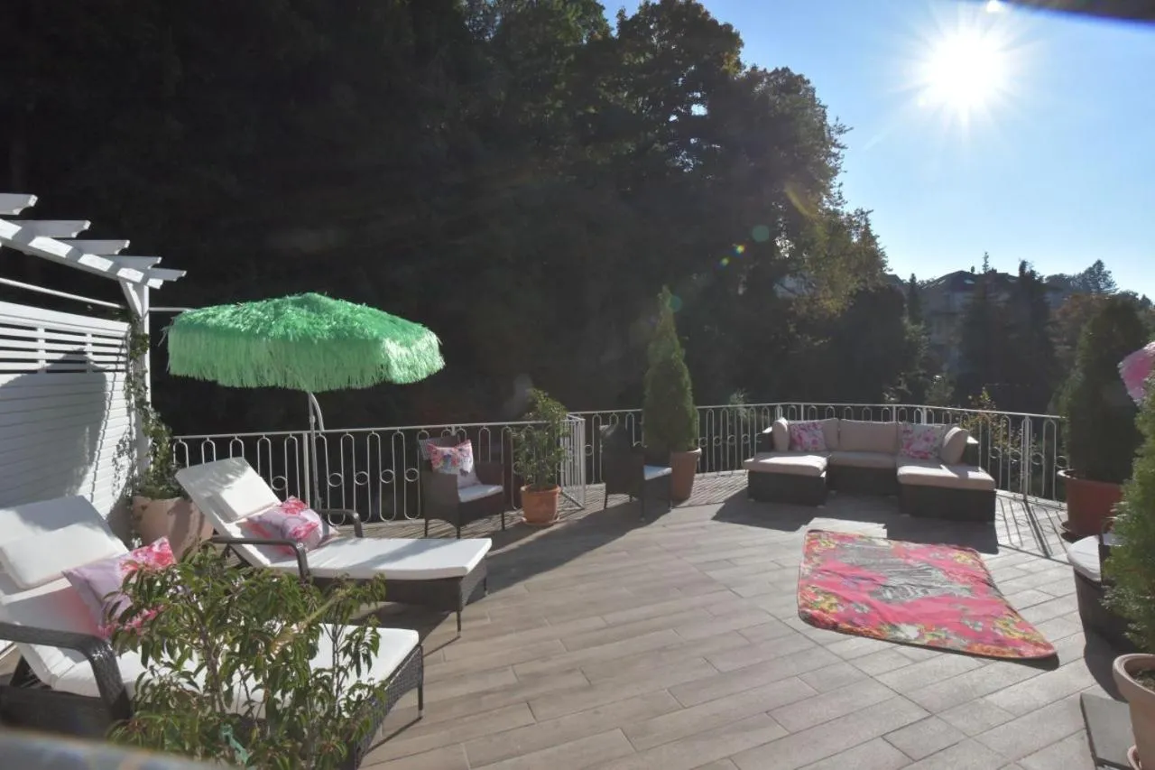 Balcony/Terrace in Boutiquehotel Villa Rosenhof