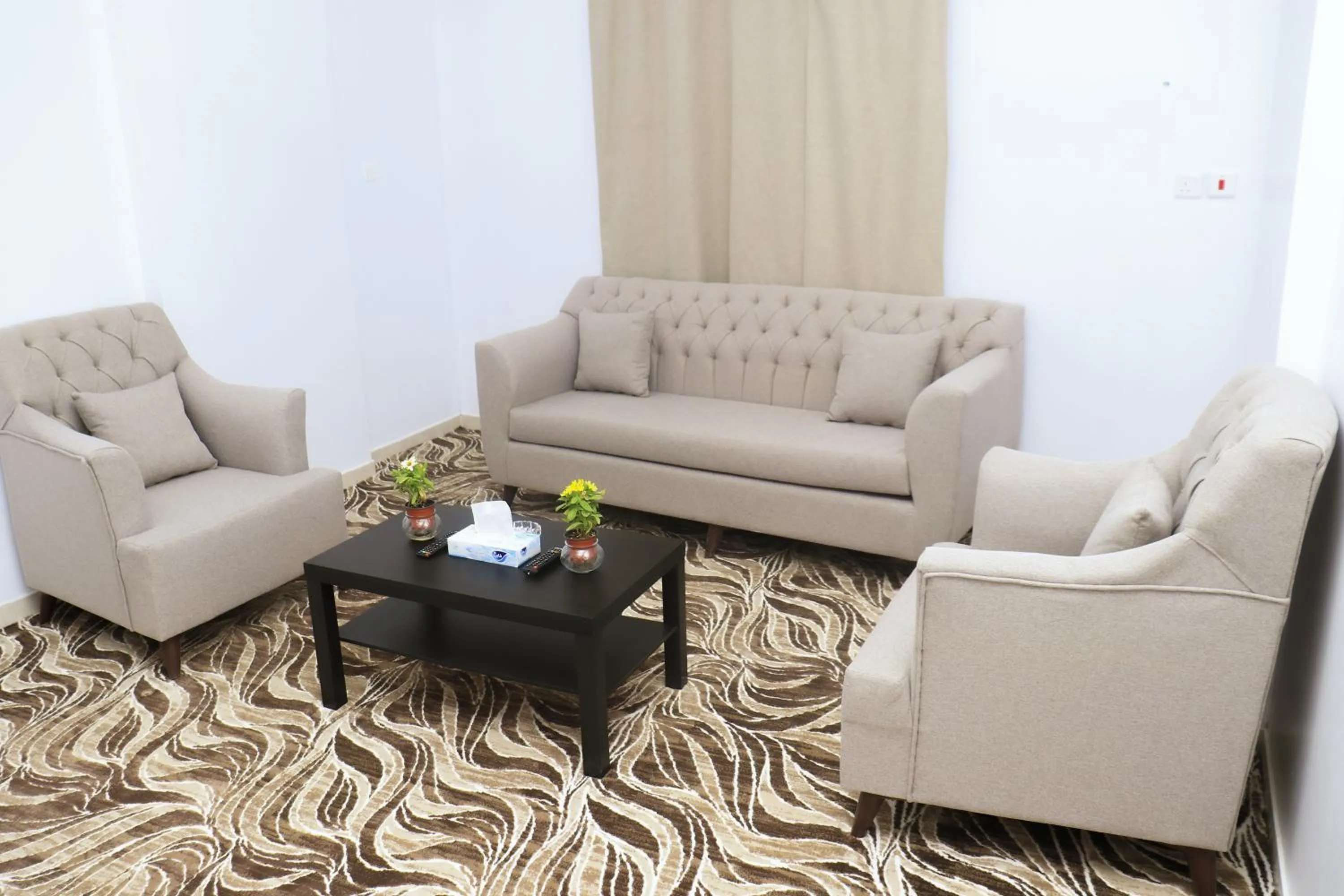 Communal lounge/ TV room in Al Farhan Dumah Al Jandal