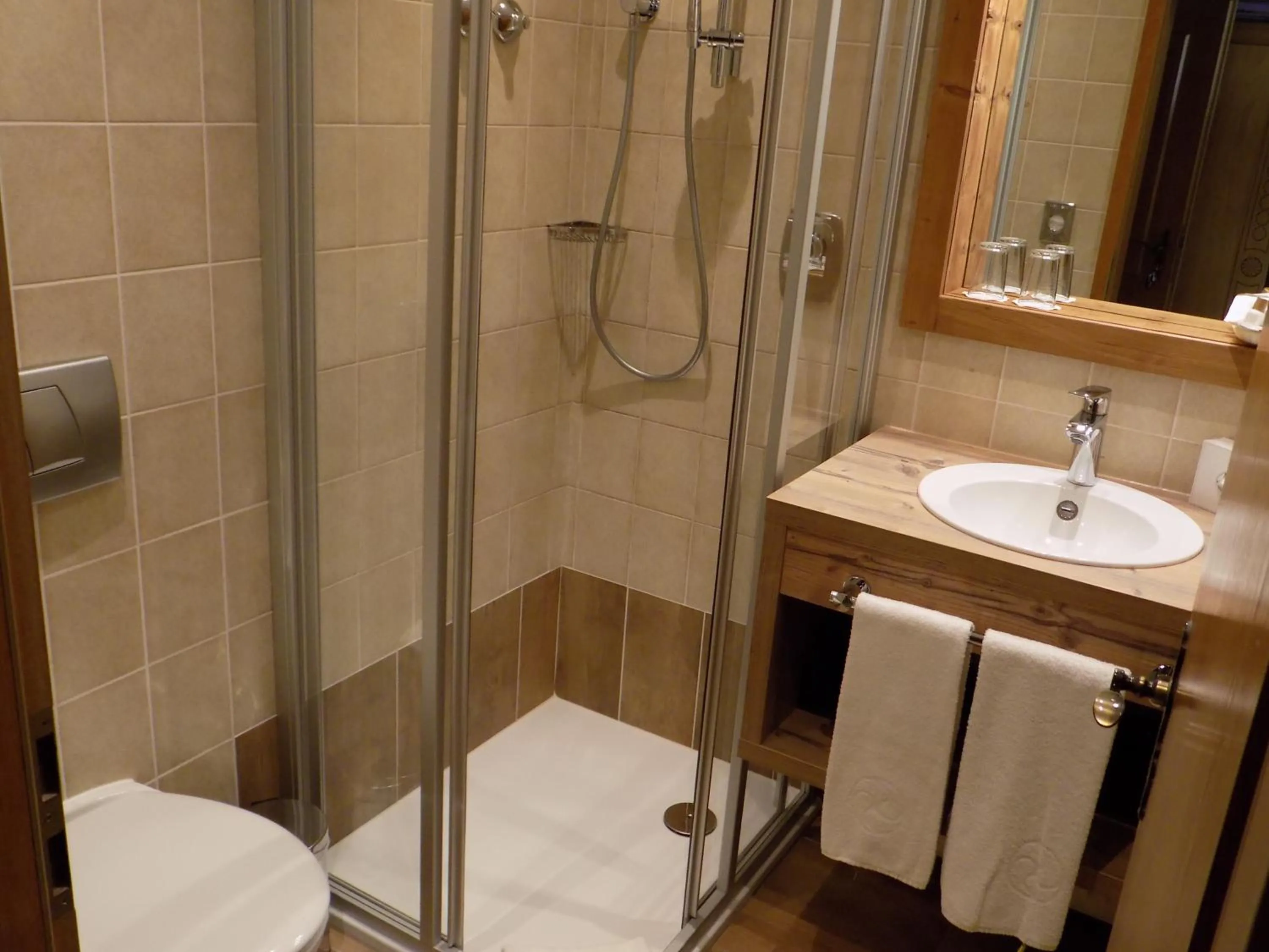 Bathroom in Alpenhotel Bergzauber