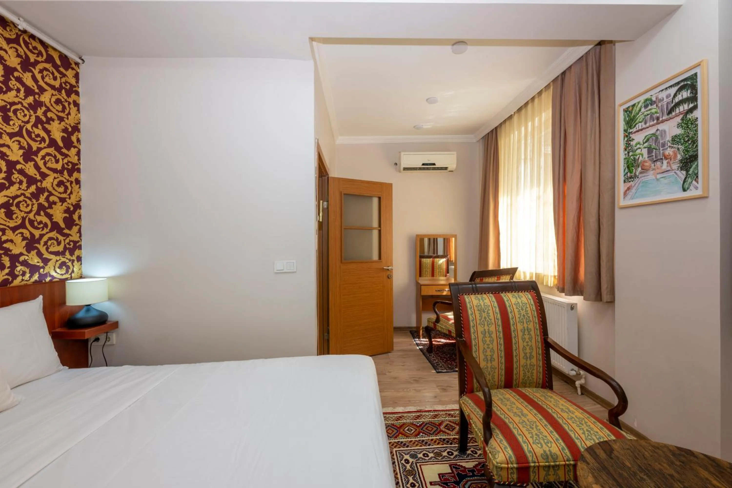 Bed in Marida Residence - Istanbul Taksim