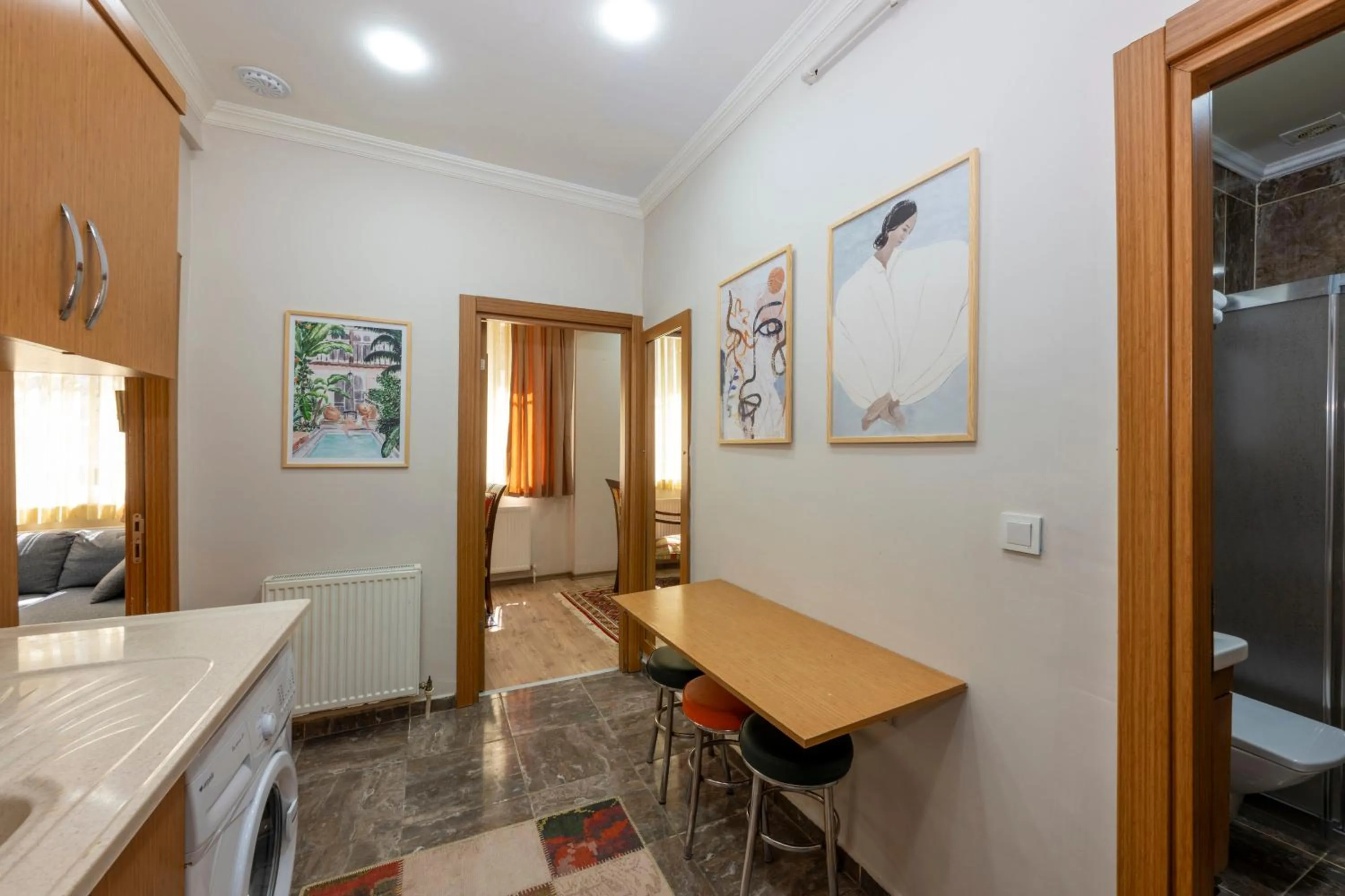 Kitchen or kitchenette in Marida Residence - Istanbul Taksim