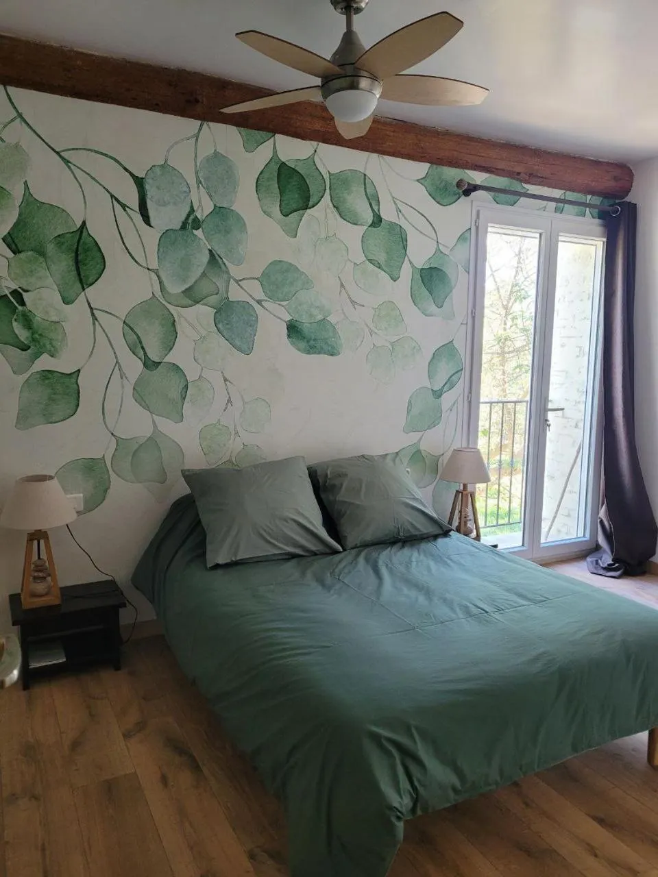 Bed in La ferme des Escampades