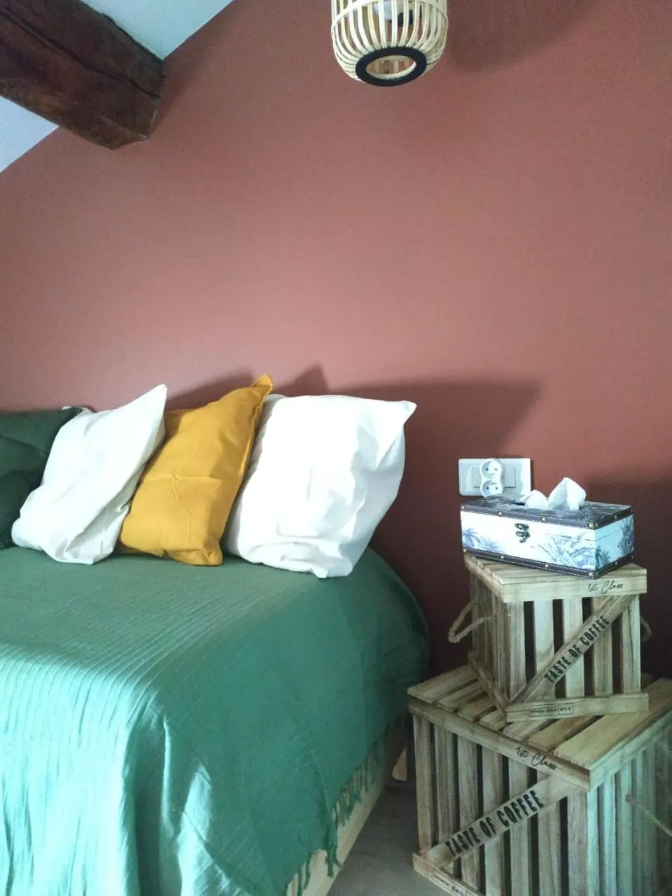 Bed in La ferme des Escampades