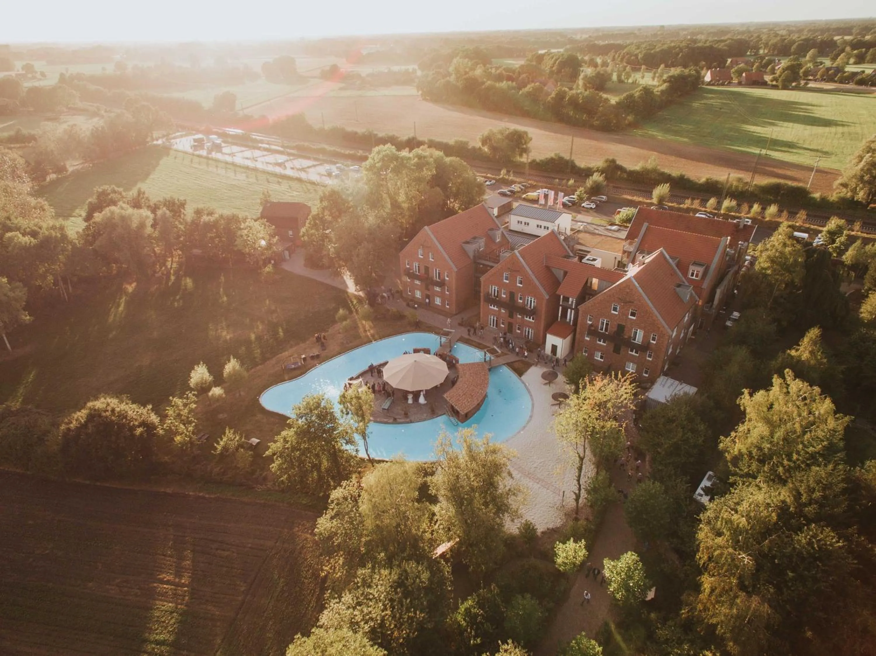 Property building in Landhotel Beverland bei Münster