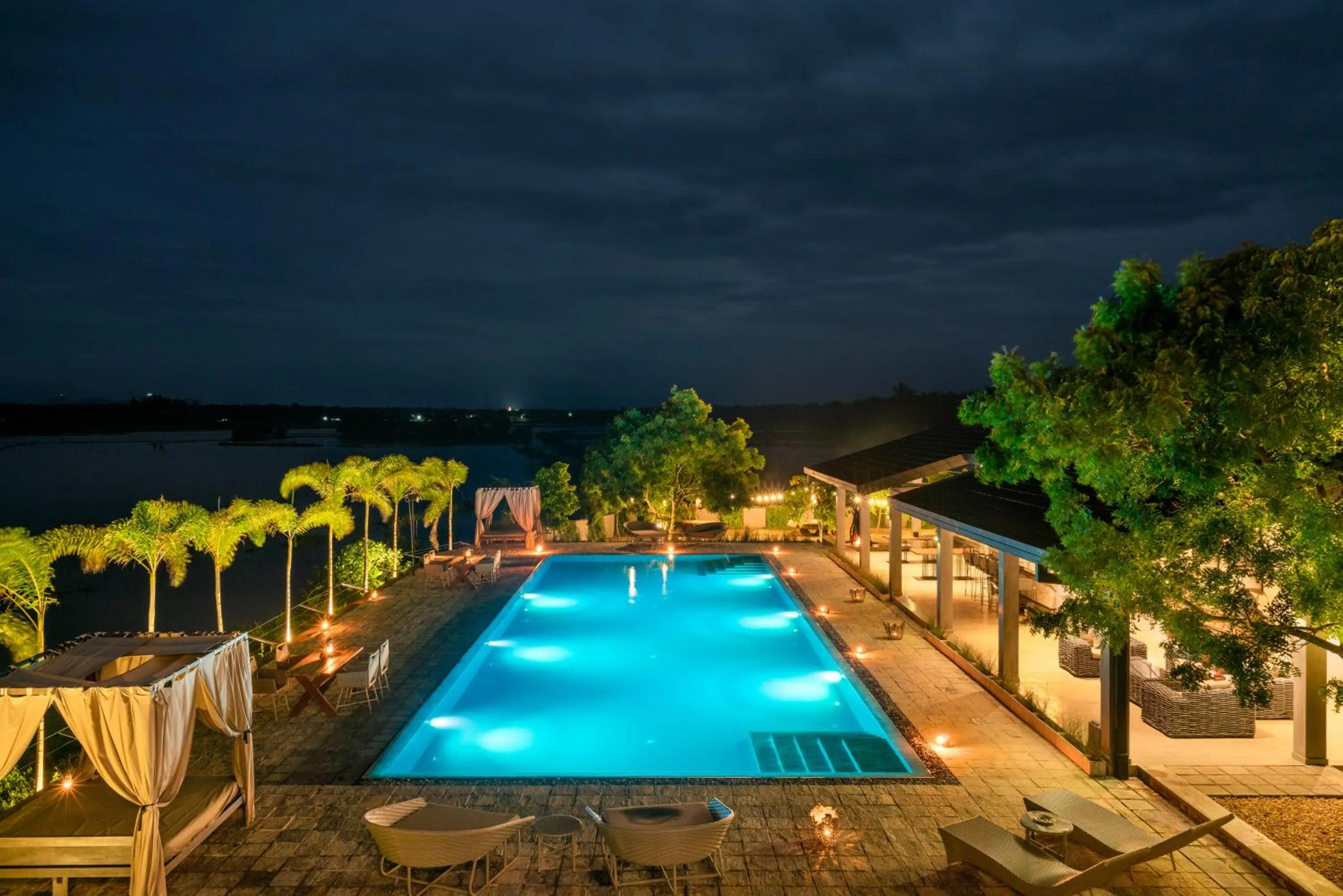 Swimming pool in Wild Culture Yala