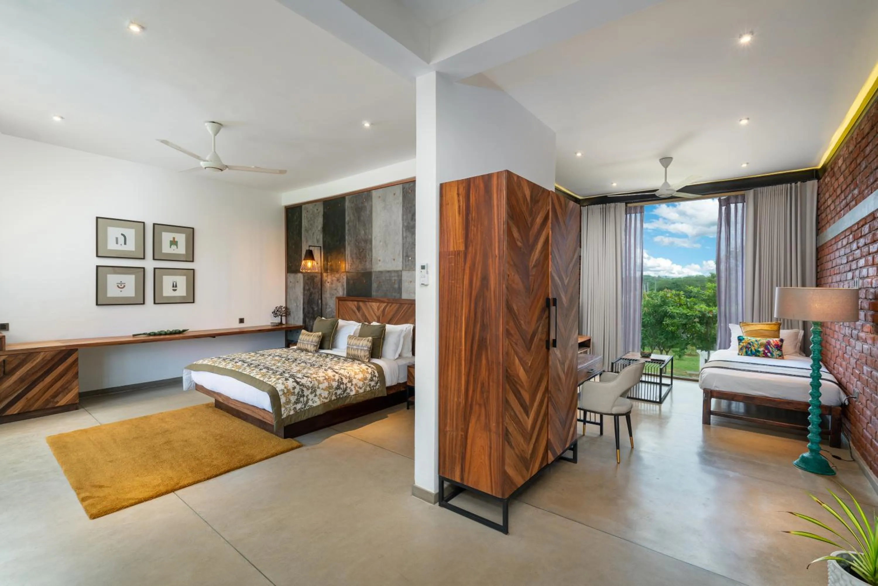 Bedroom, Bed in Wild Culture Yala