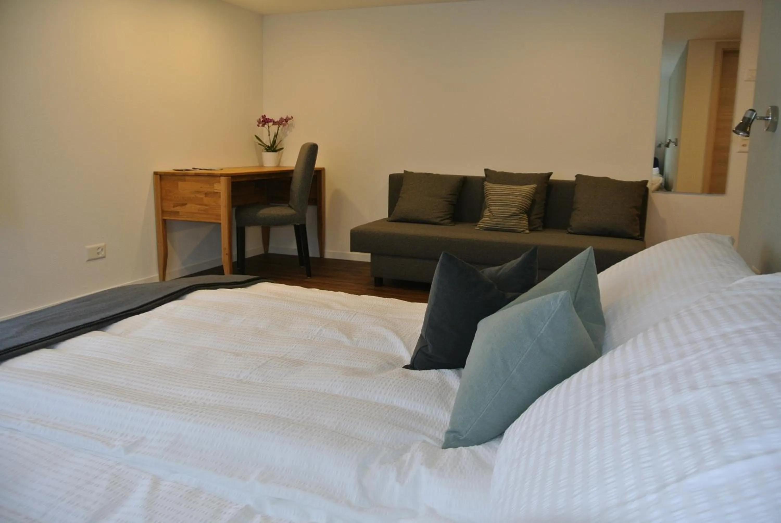 Bed in Gasthaus Gemsli