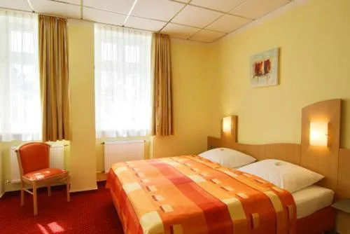 Decorative detail, Bed in Johanniterhotel